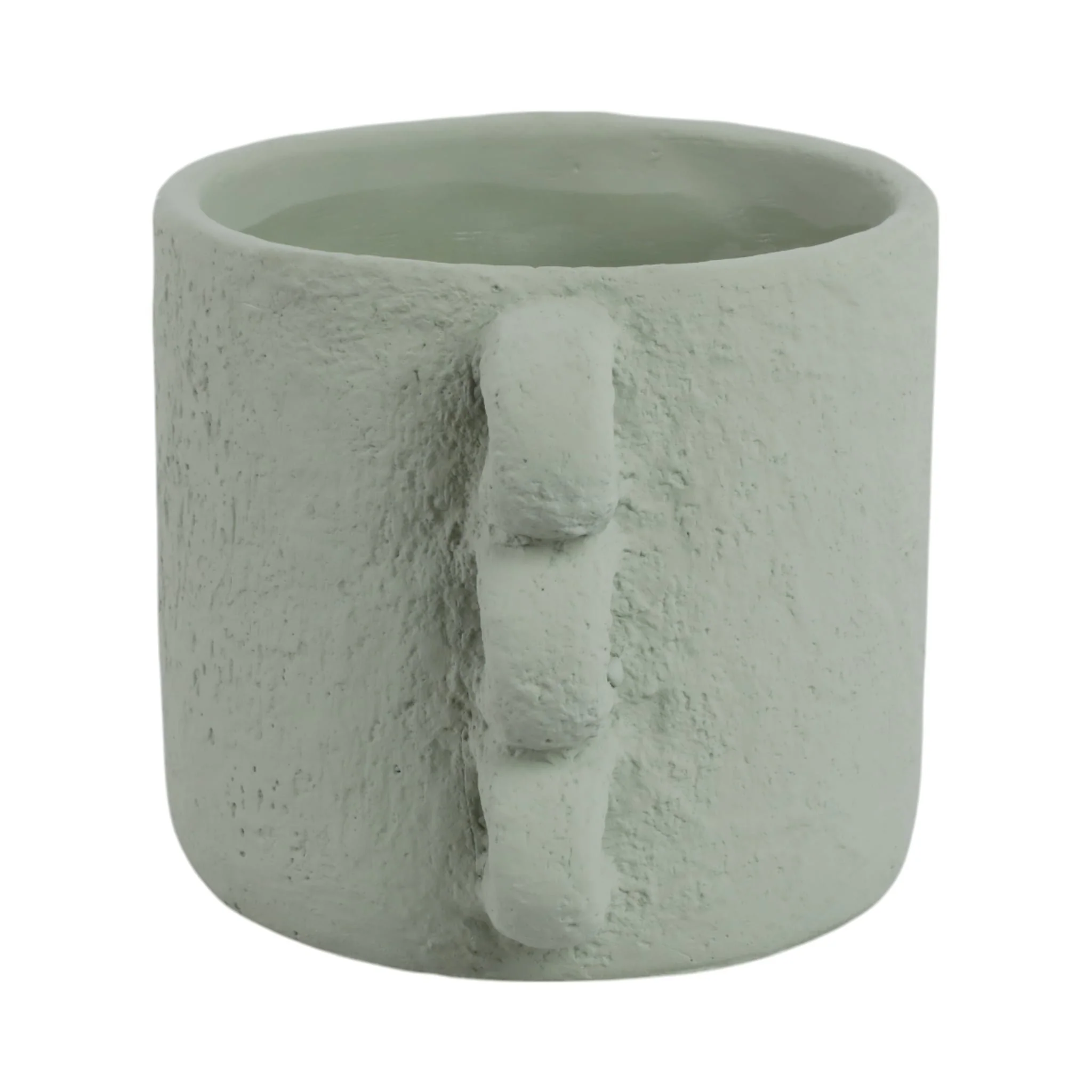 10" Arch Handle Planter, Green - Image 2