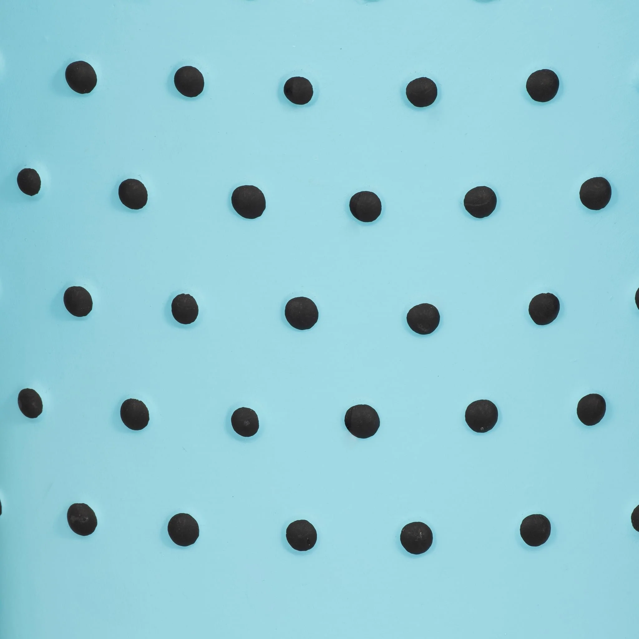 10" Dotted Planter W/ Wood Stand, Blue - Image 5
