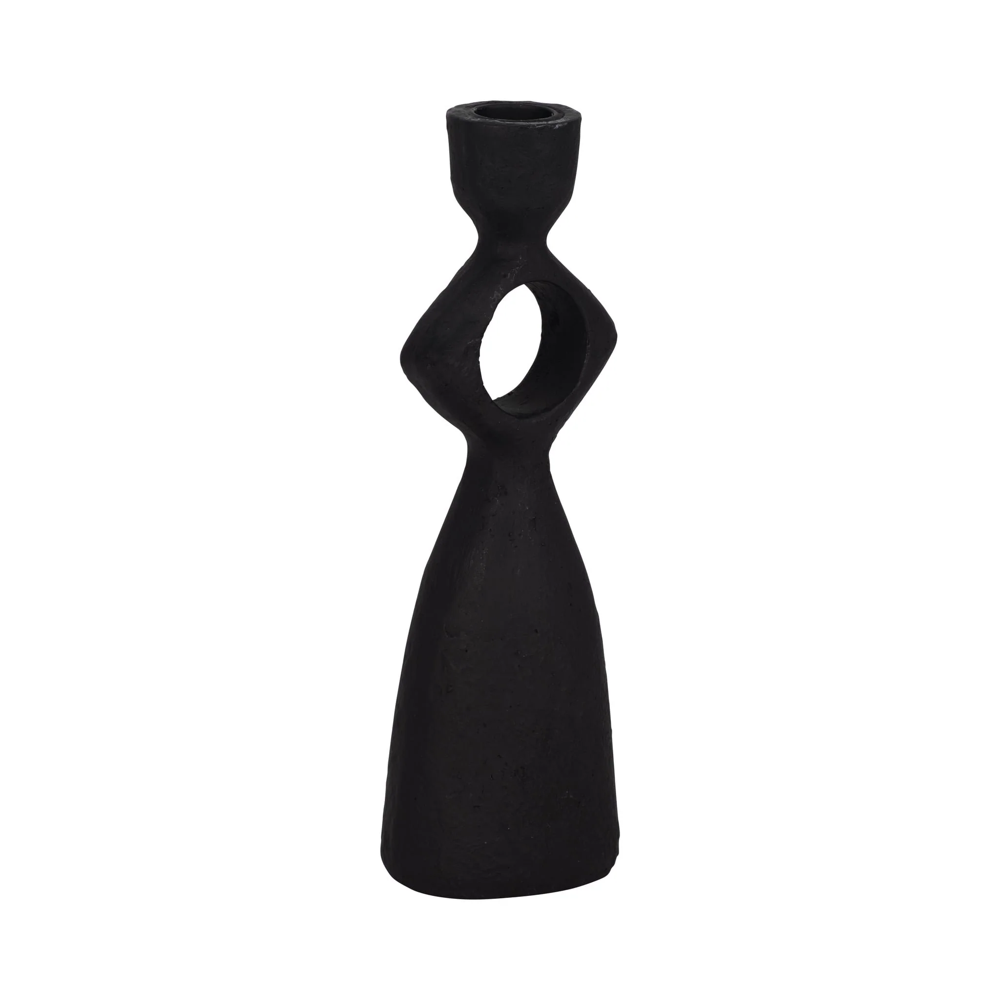 10" Open Cut-out Taper Holder, Black - Image 3