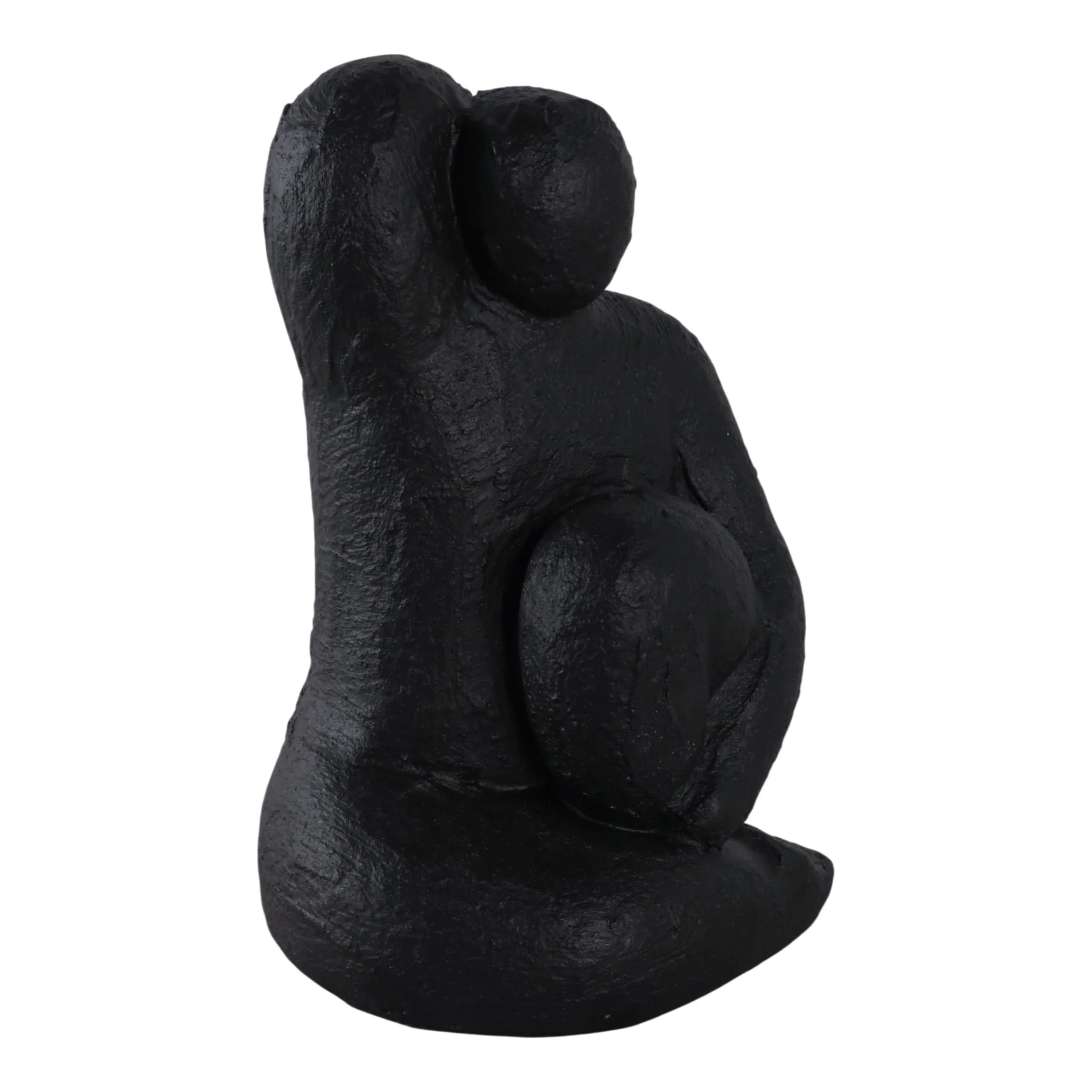 10" Raised Arm Posing Figure, Black - Image 2