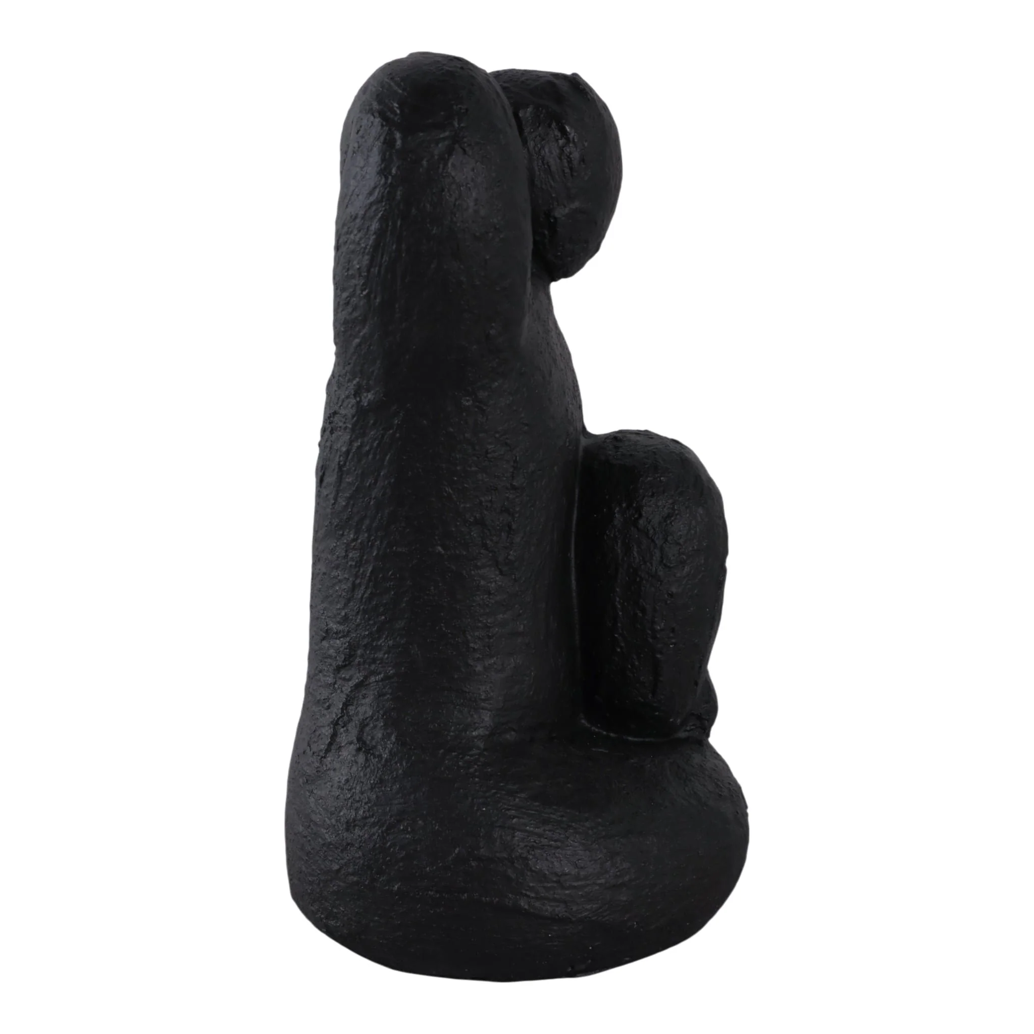 10" Raised Arm Posing Figure, Black - Image 3