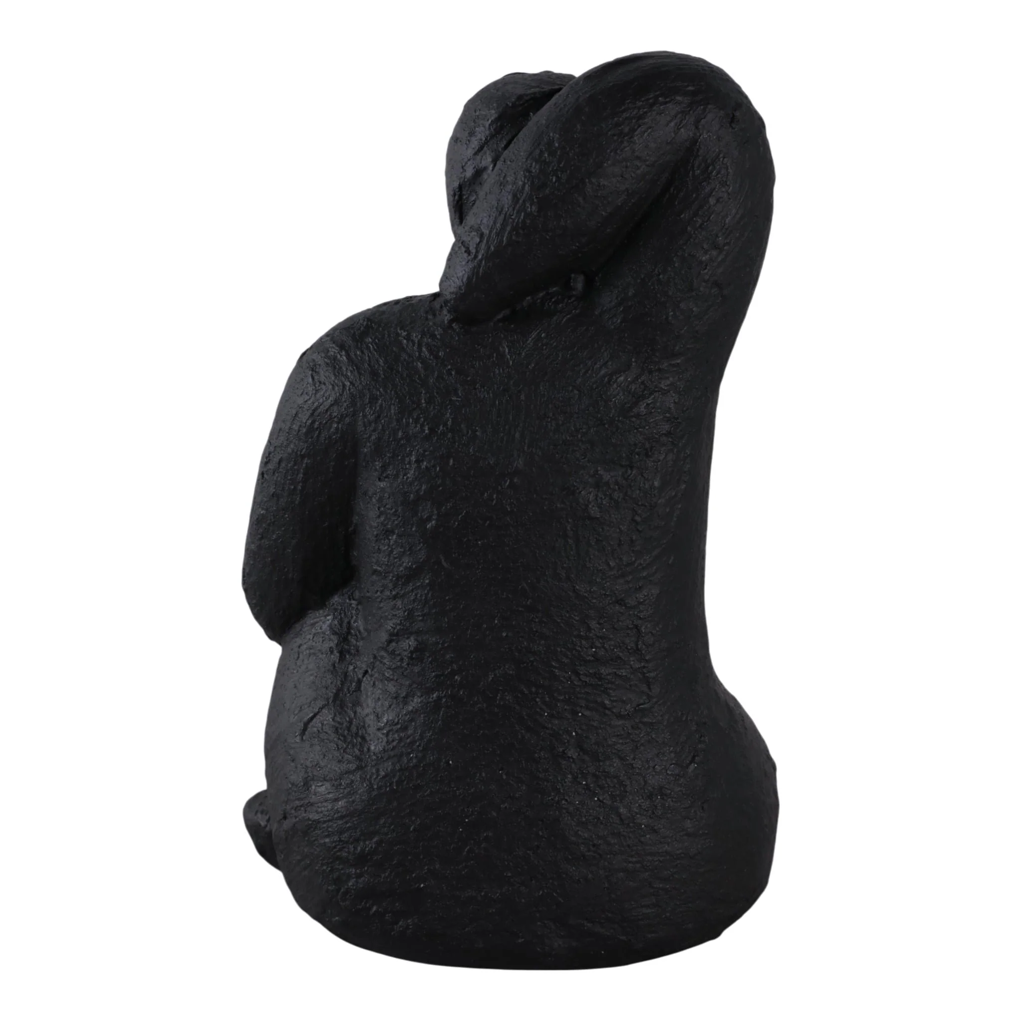 10" Raised Arm Posing Figure, Black - Image 4
