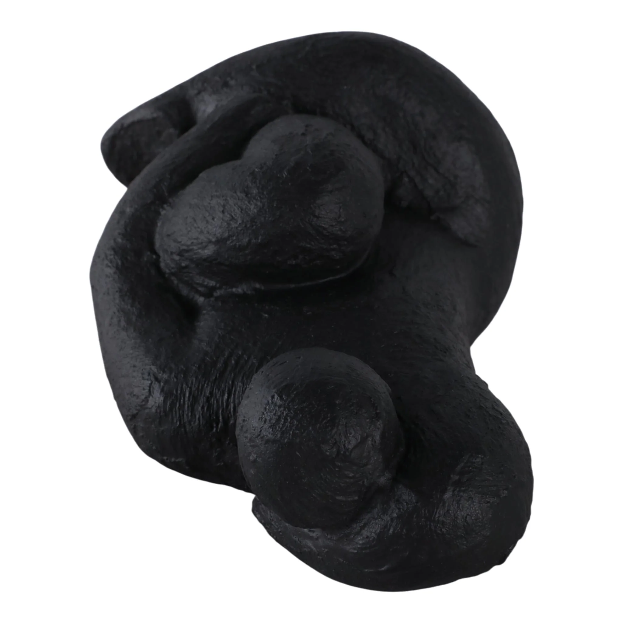 10" Raised Arm Posing Figure, Black - Image 6