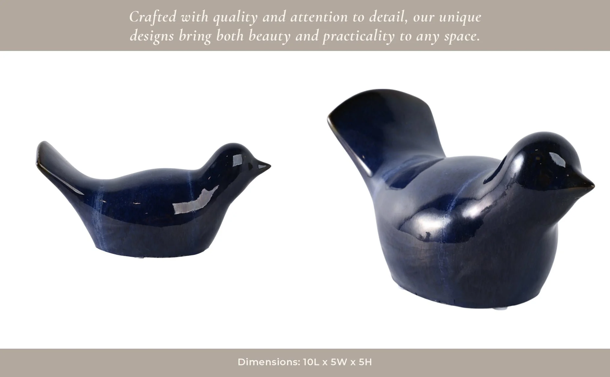 10" Reactive Finish Bird, Blue - Image 13