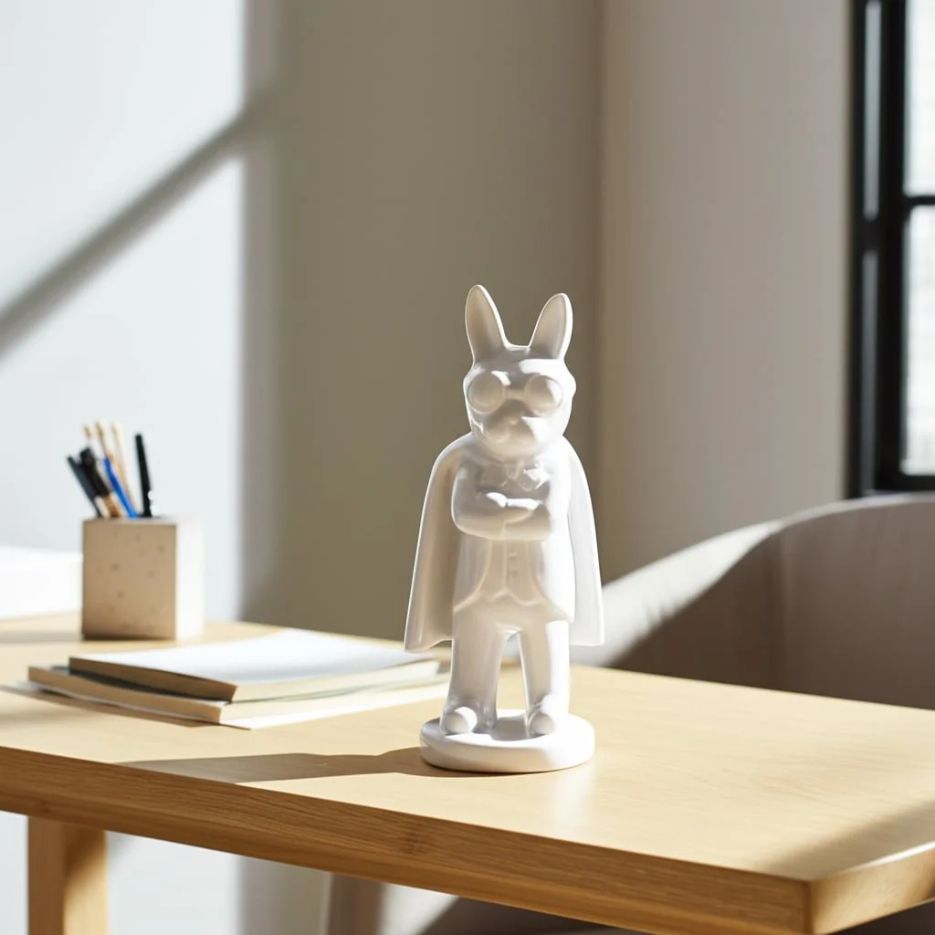 10" Super Dog, White - Image 11
