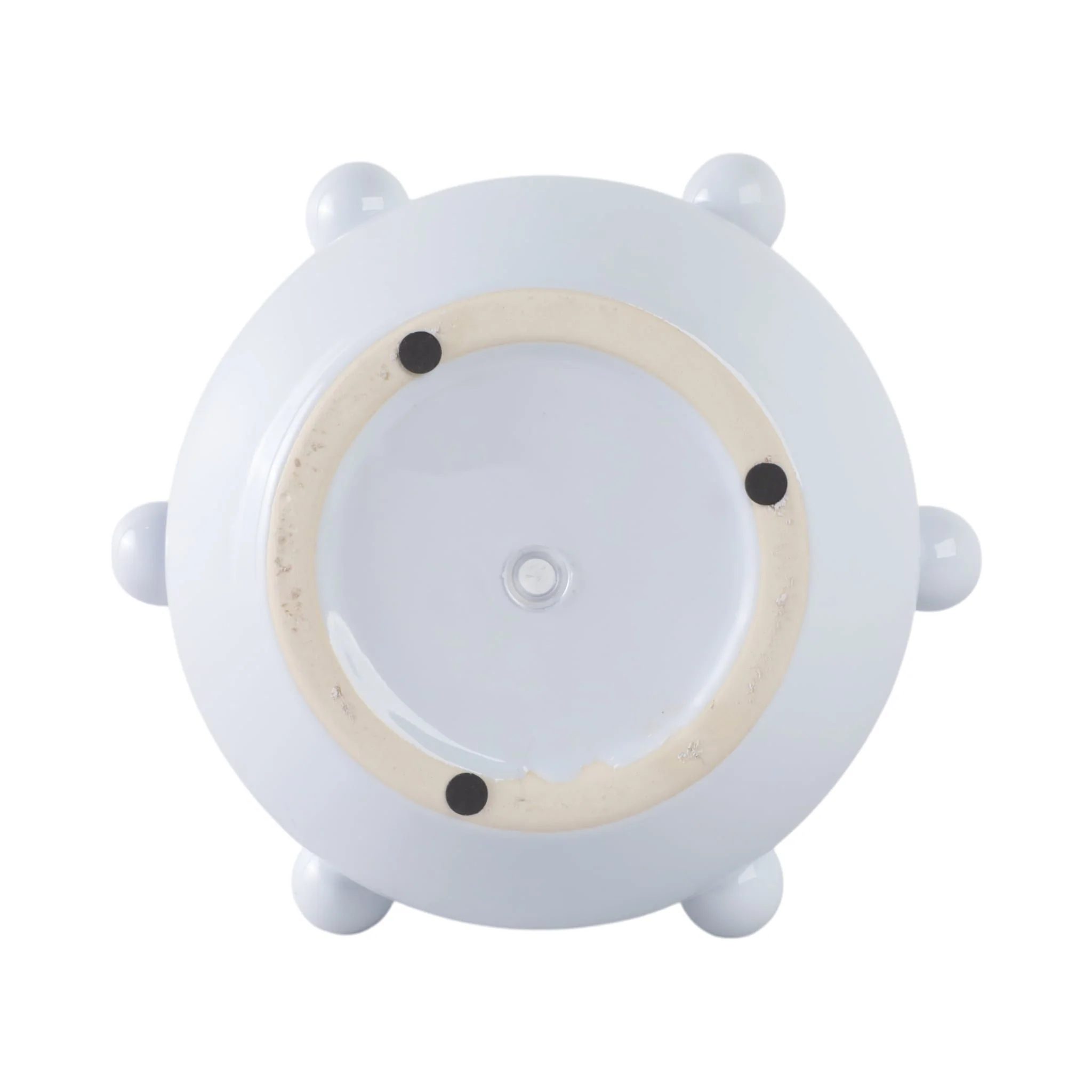 10" Tapered Bubble Planter, White - Image 6