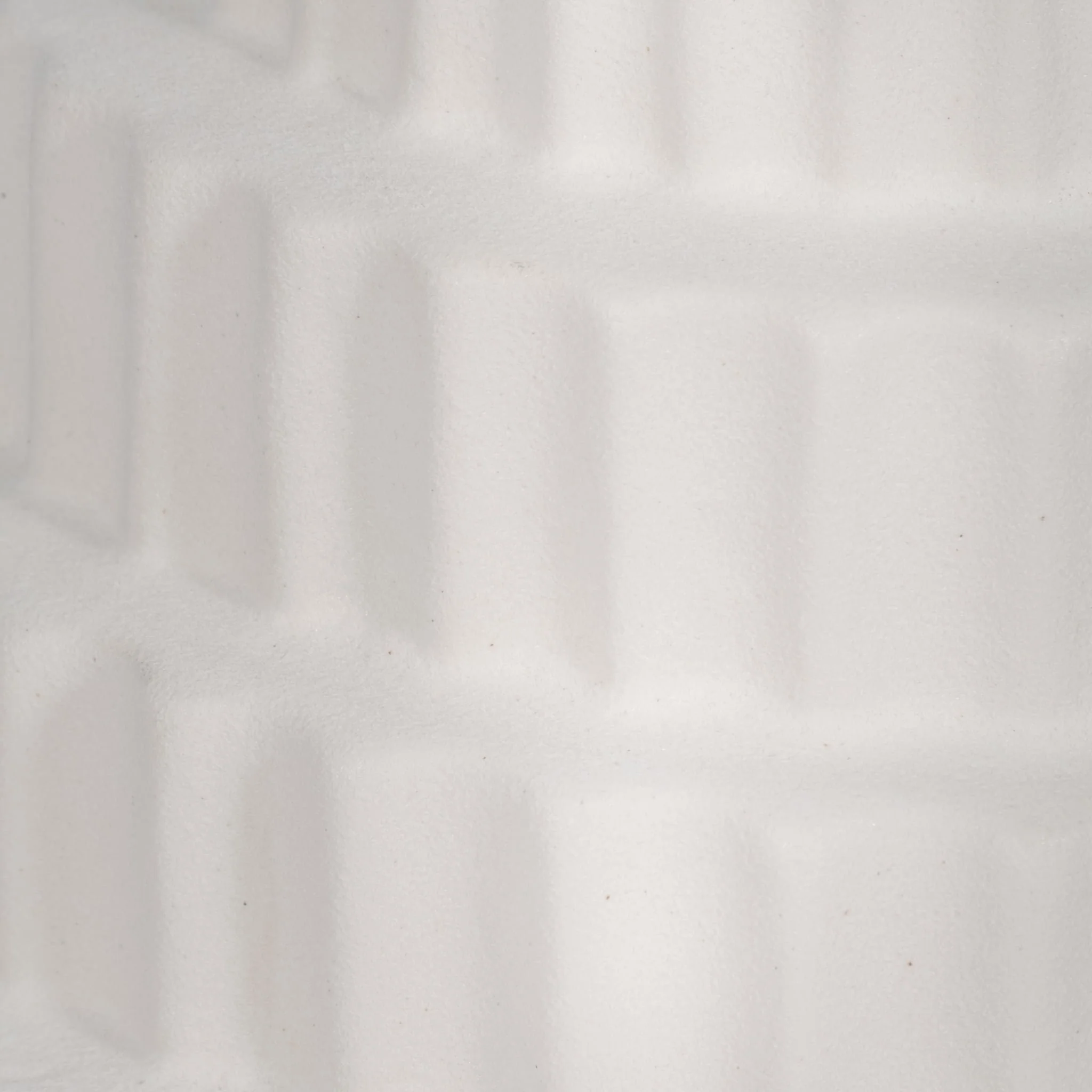 10" Textured Staggered Vase, White - Image 4