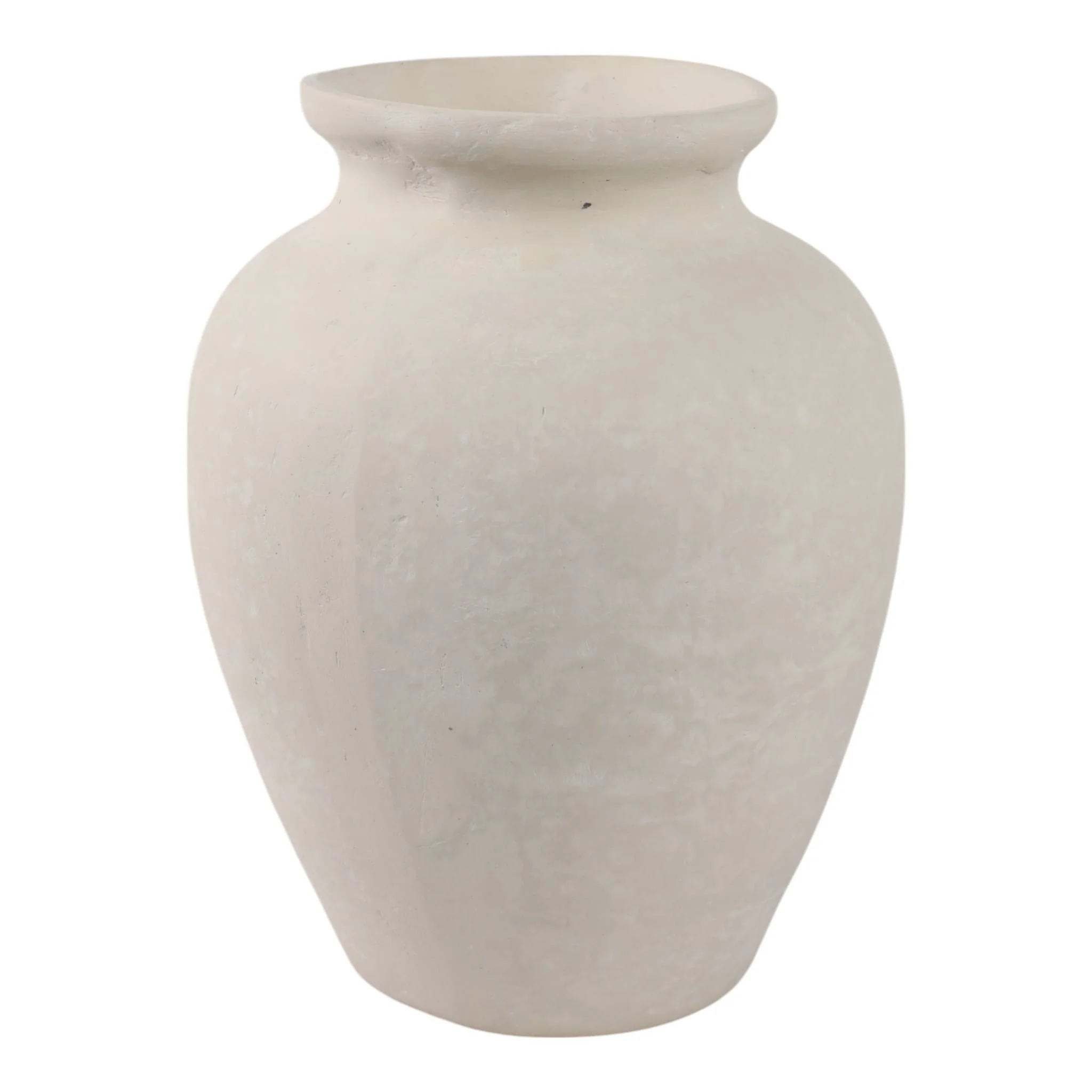 10" Traditional Jug, Paper Mache, Ivory - Image 4