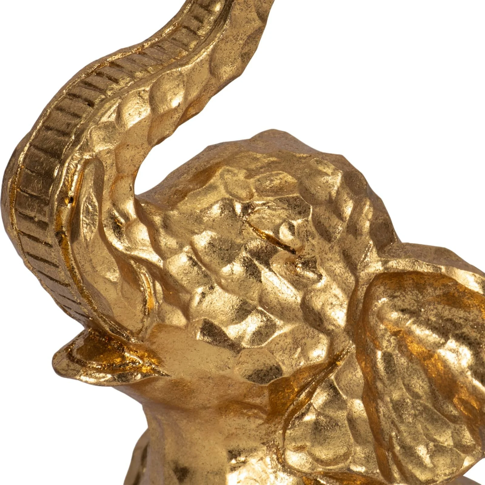 10" Yoga Elephant, Gold - Image 5