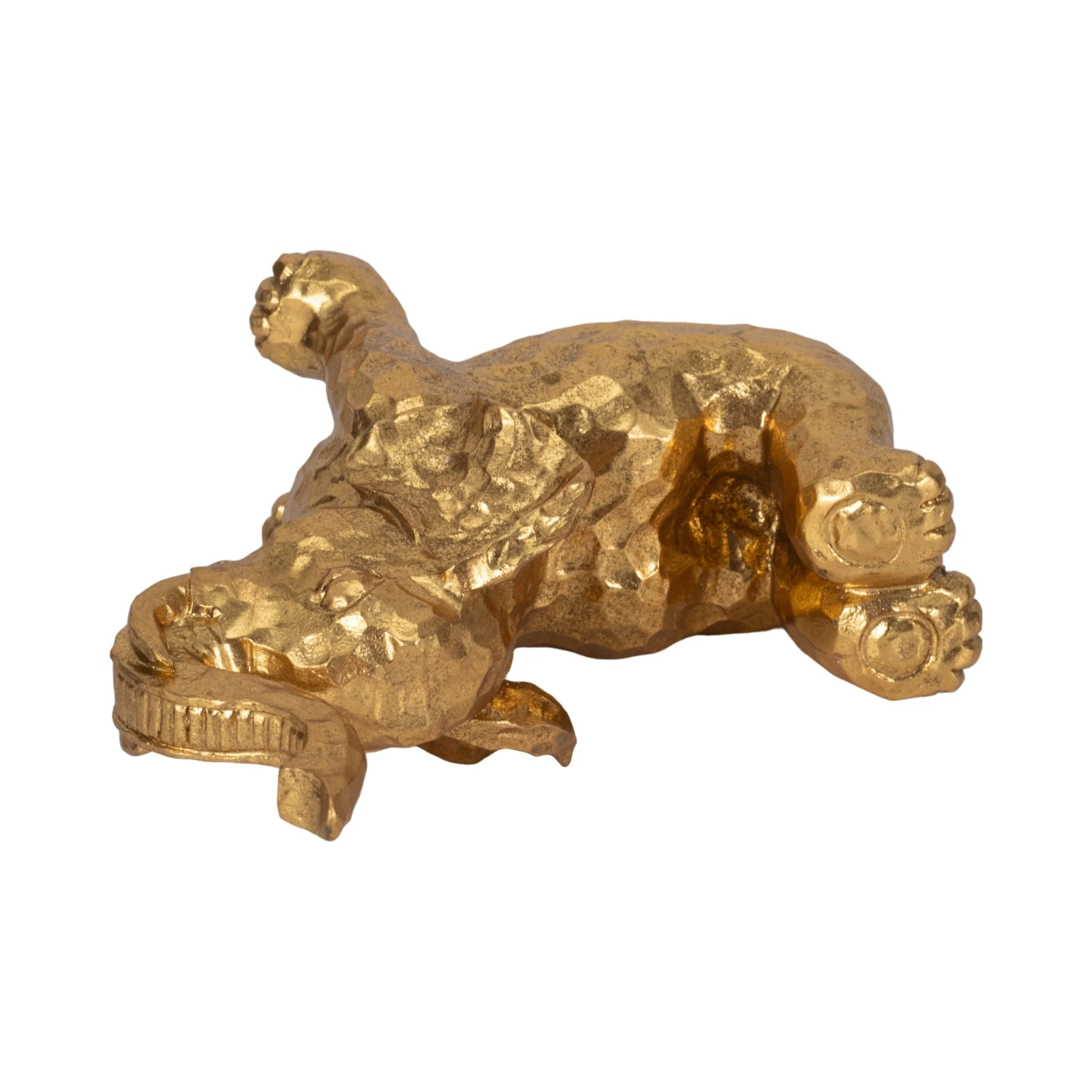 10" Yoga Elephant, Gold - Image 6