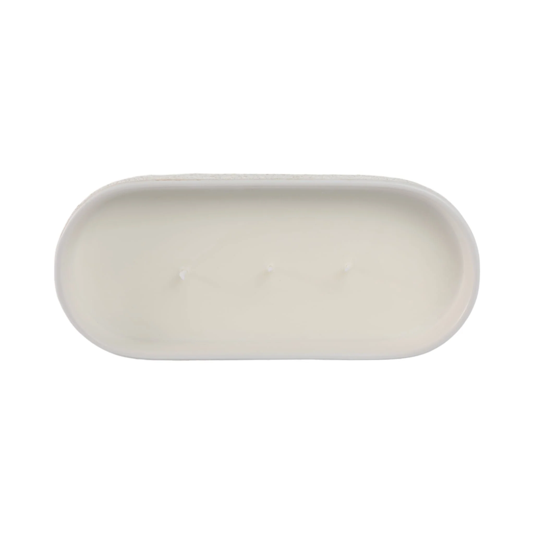 10x4" 19 Oz Lemon Citro Oval Candle, White - Image 6