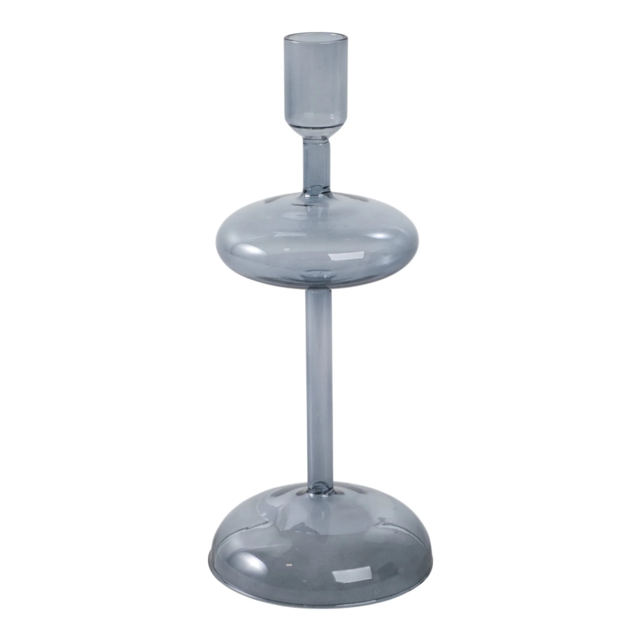 10x4" Retro Bubble Taper Holder, Blue - Image 3