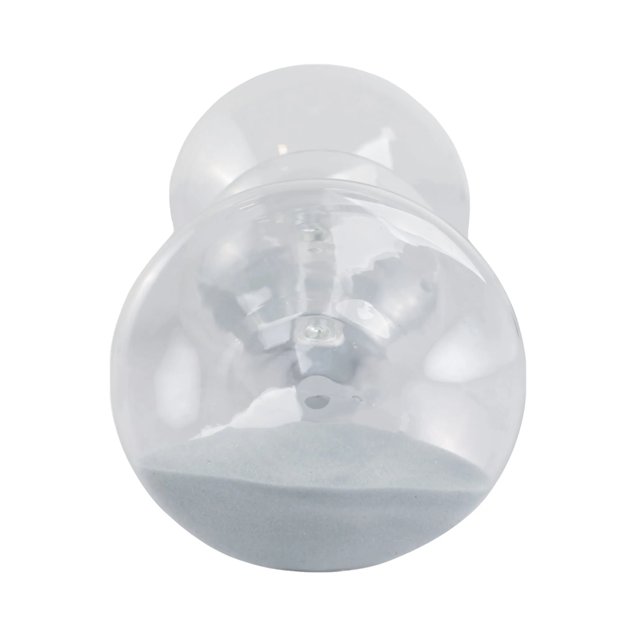 10x5" Glass 60min Large Bubble Sandtimer, Clear - Image 6