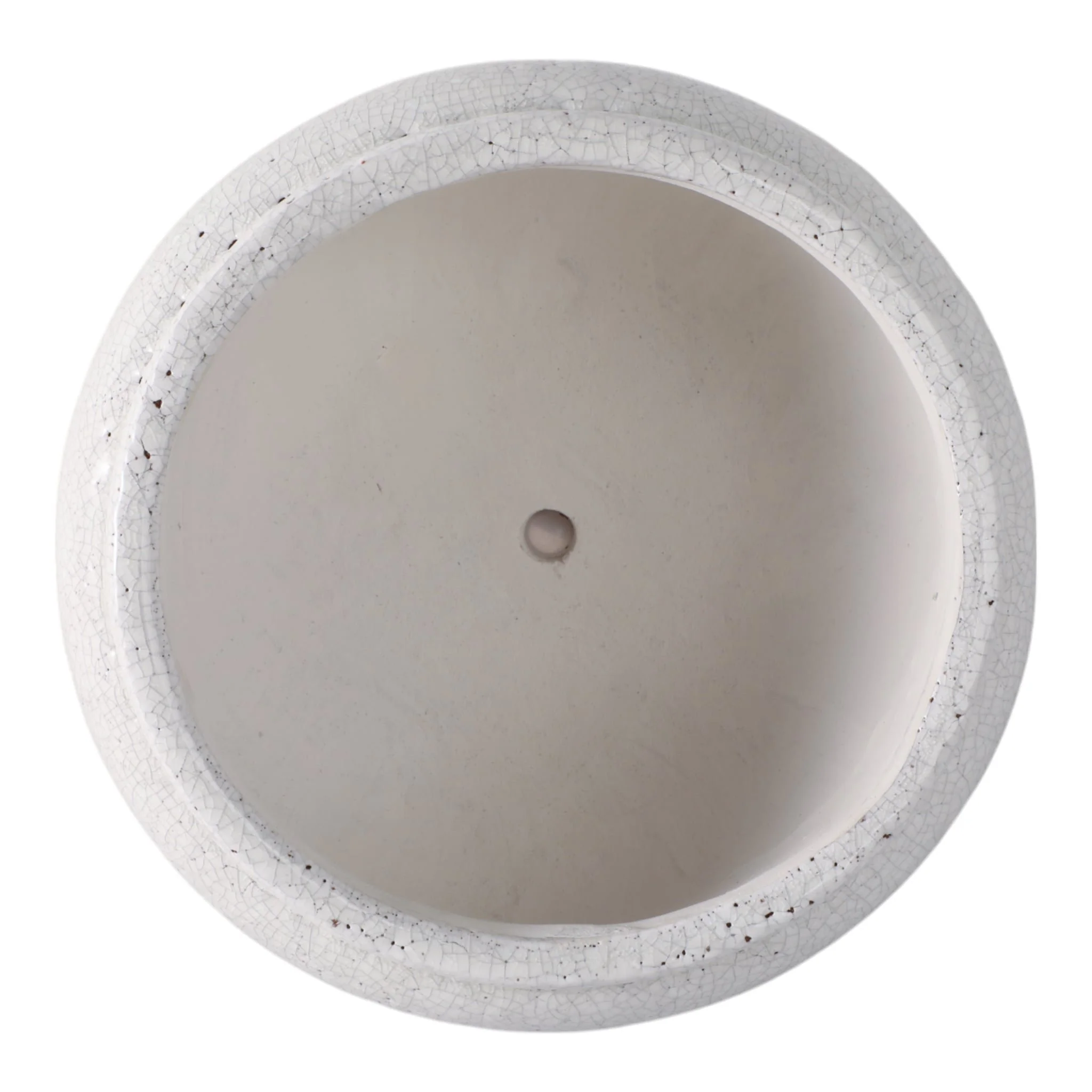 10x6" Footed Planter, White - Image 5