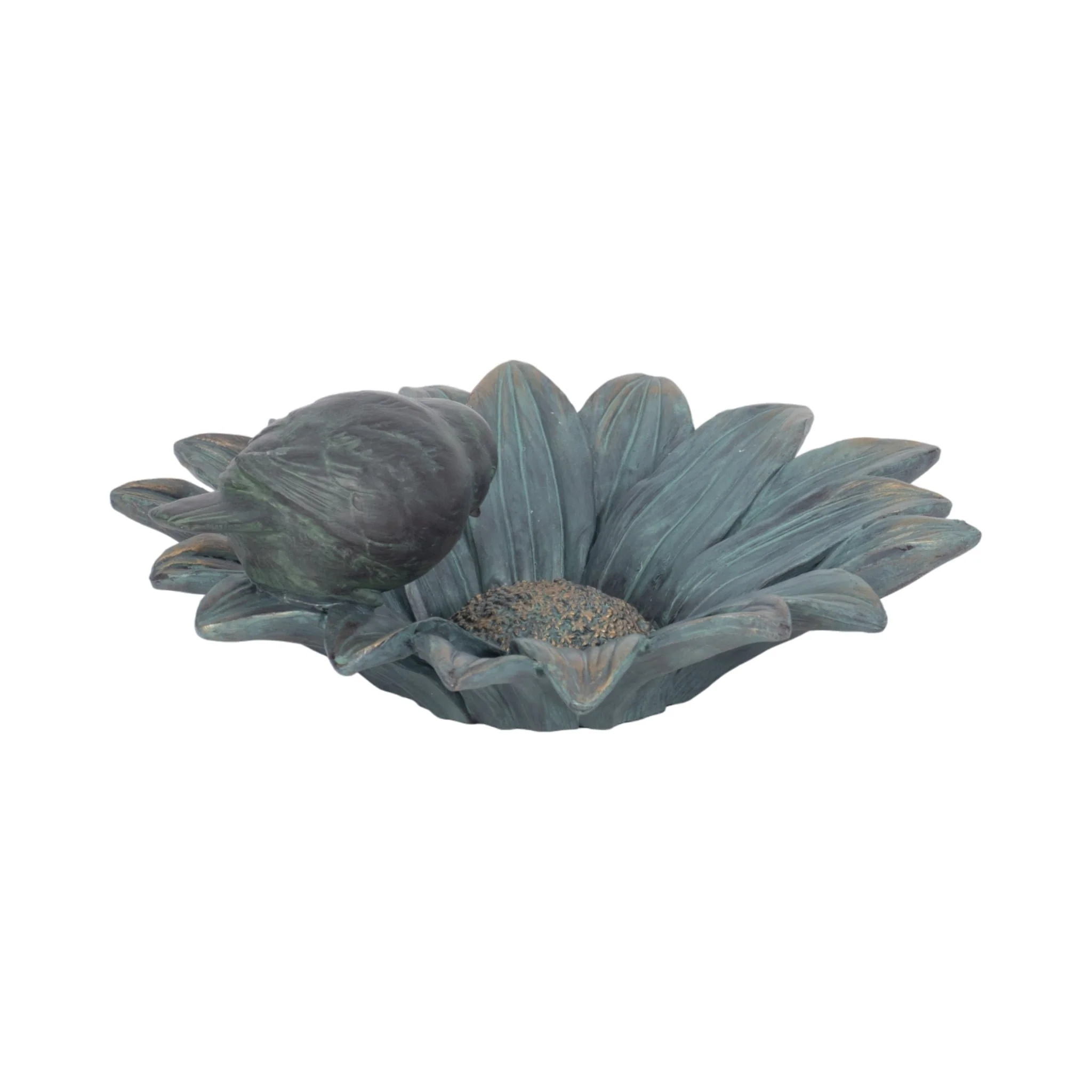 11" Daisy Bird Feeder, Blue - Image 2