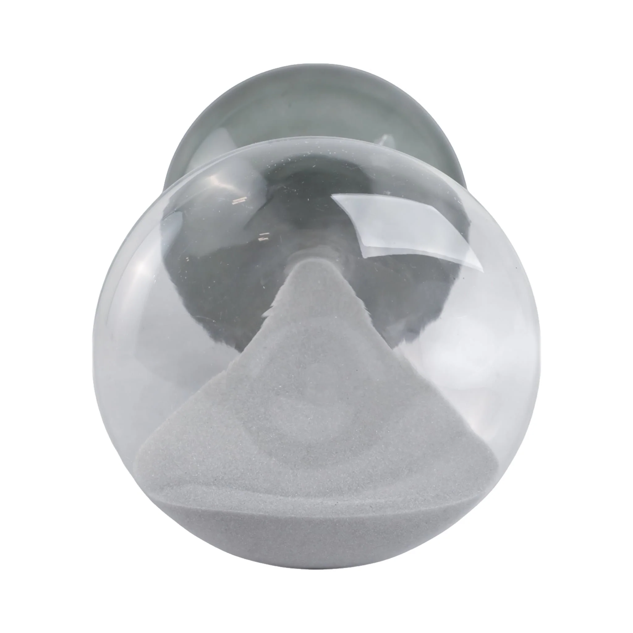 11x5" Glass 60min Modern Sandtimer, Smoke - Image 6
