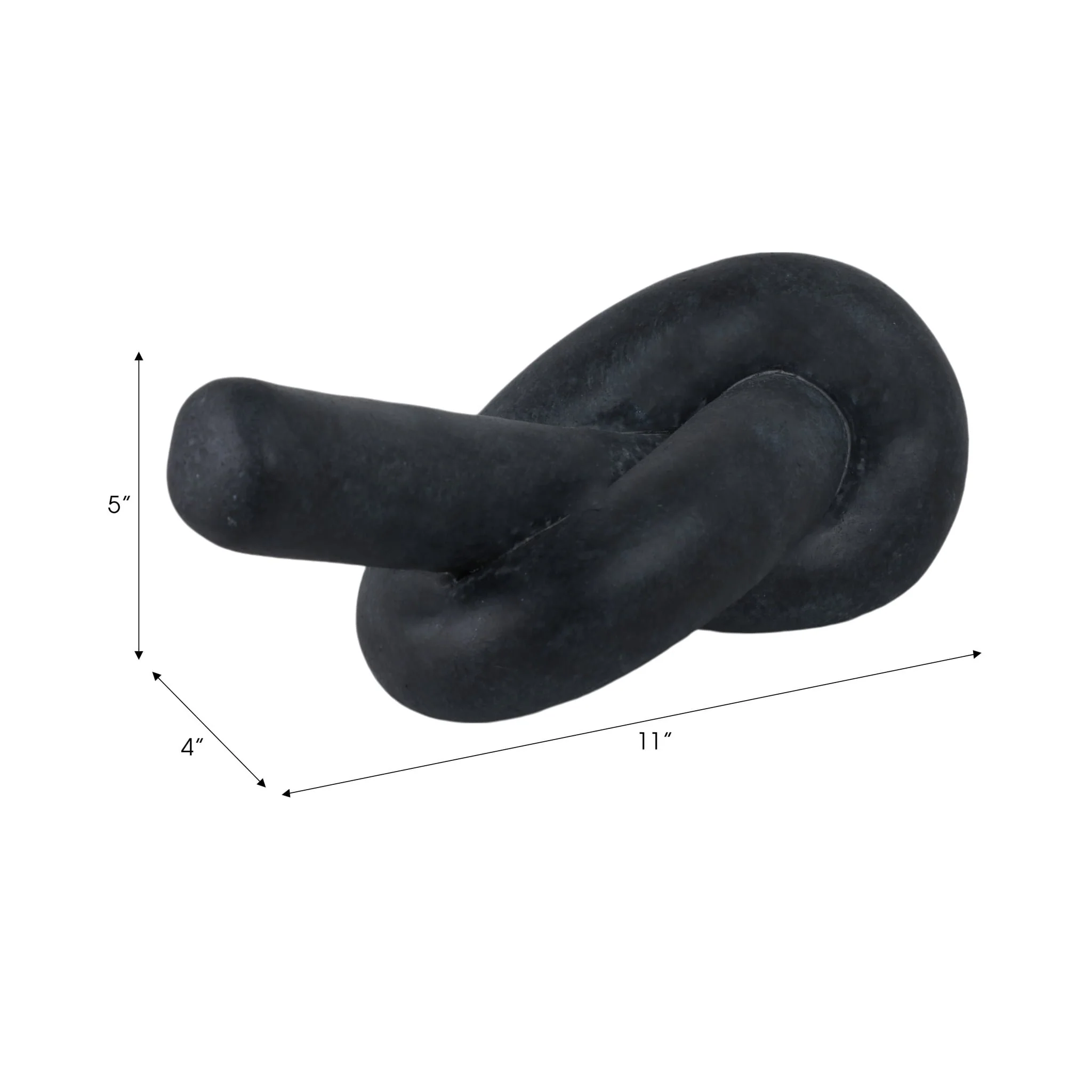 11x5" Knot, Black - Image 7