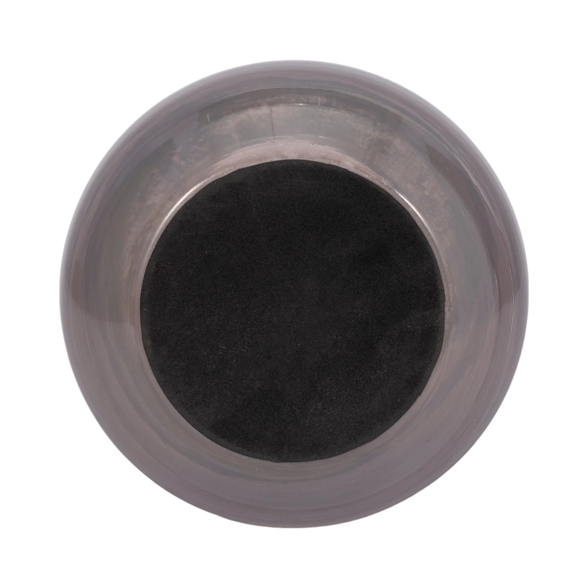 12" 2-tone Glass Vase, Grey Multi - Image 6
