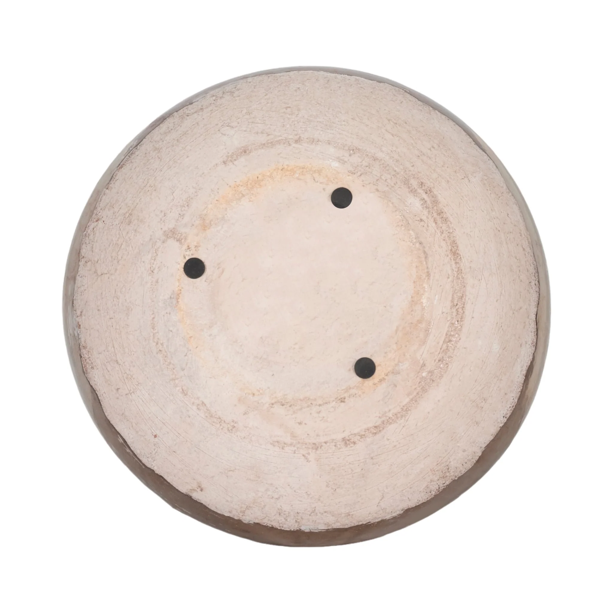 12" 57 Oz Pine Bowl Candle, Grey/gold - Image 7