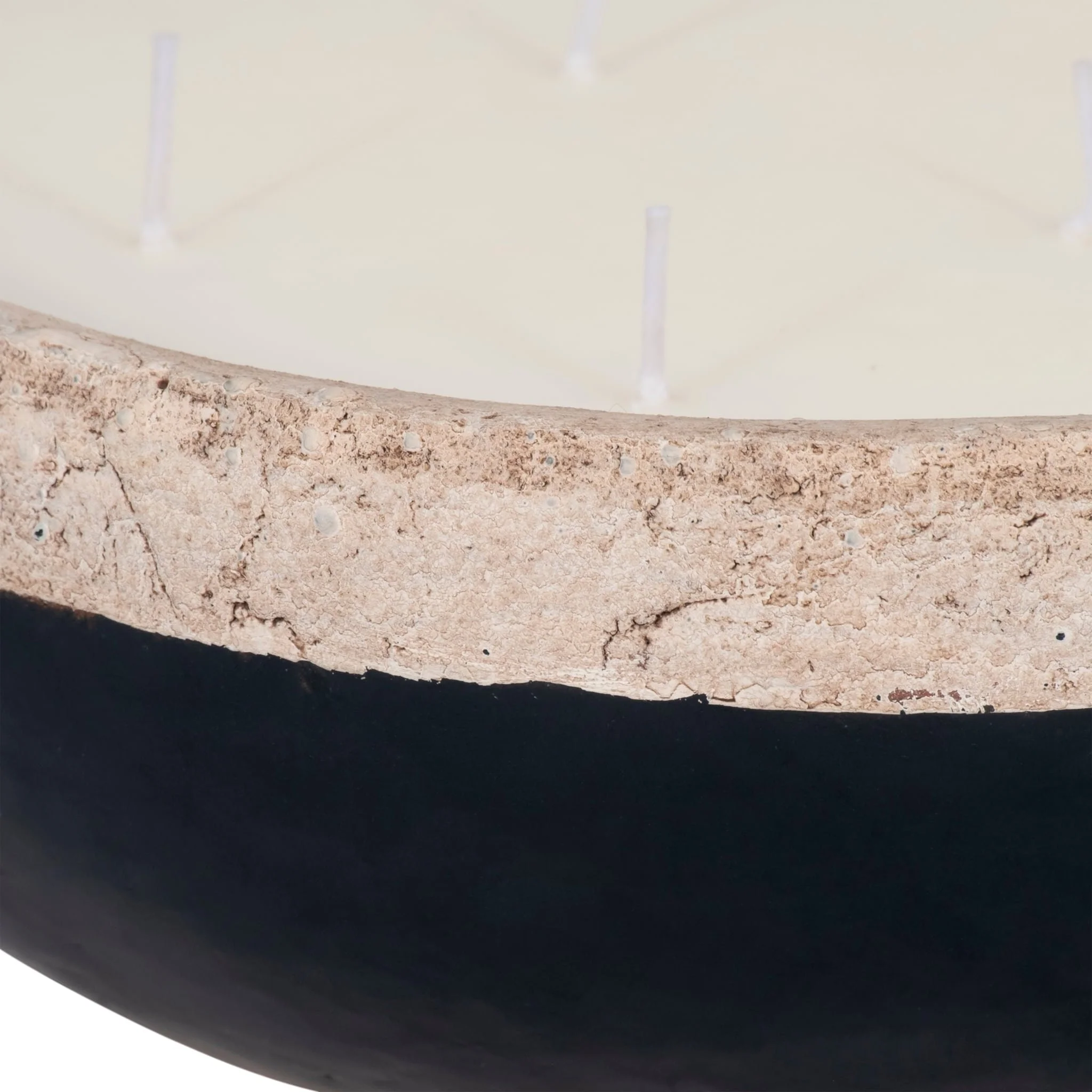 12" 57 Oz Spiced Cranberry Bowl Candle, Dark Blue - Image 5
