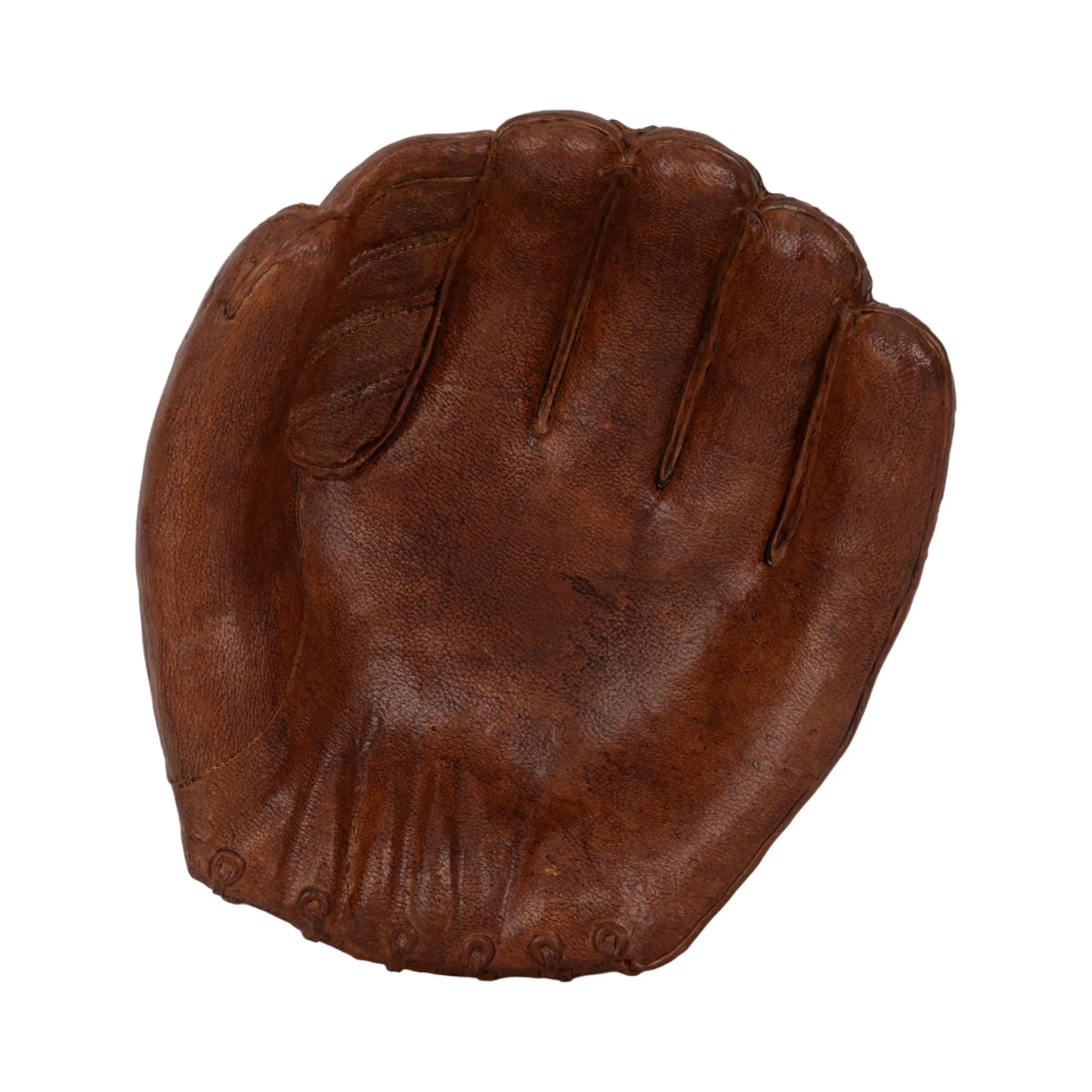 12" Baseball Glove, Brown - Image 7