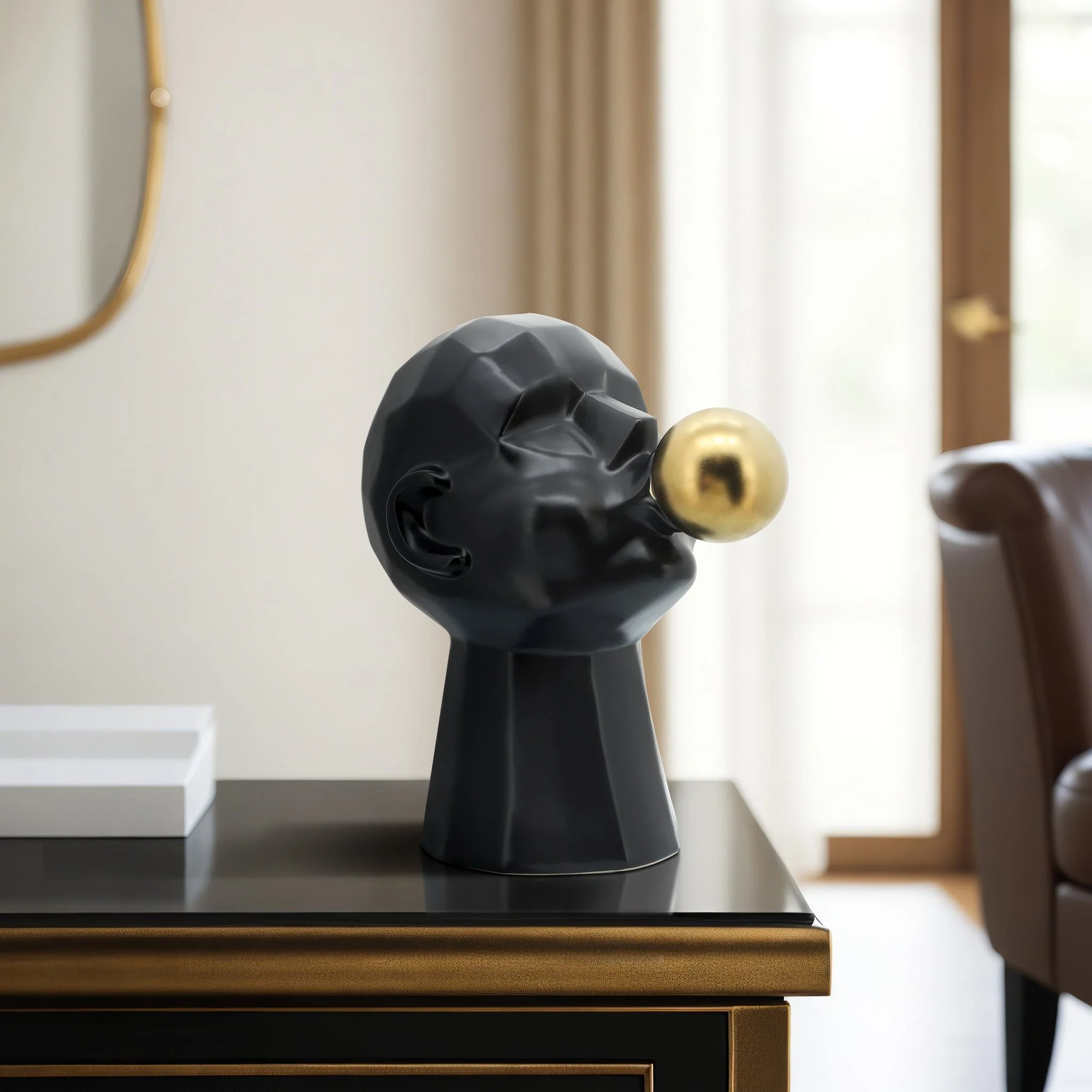 12" Bubble Gum Man, Black - Image 8