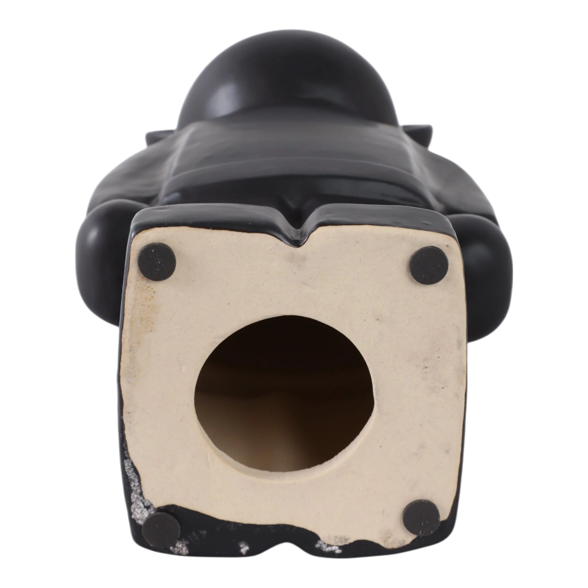 12" Deco Bear Figure, Black - Image 7