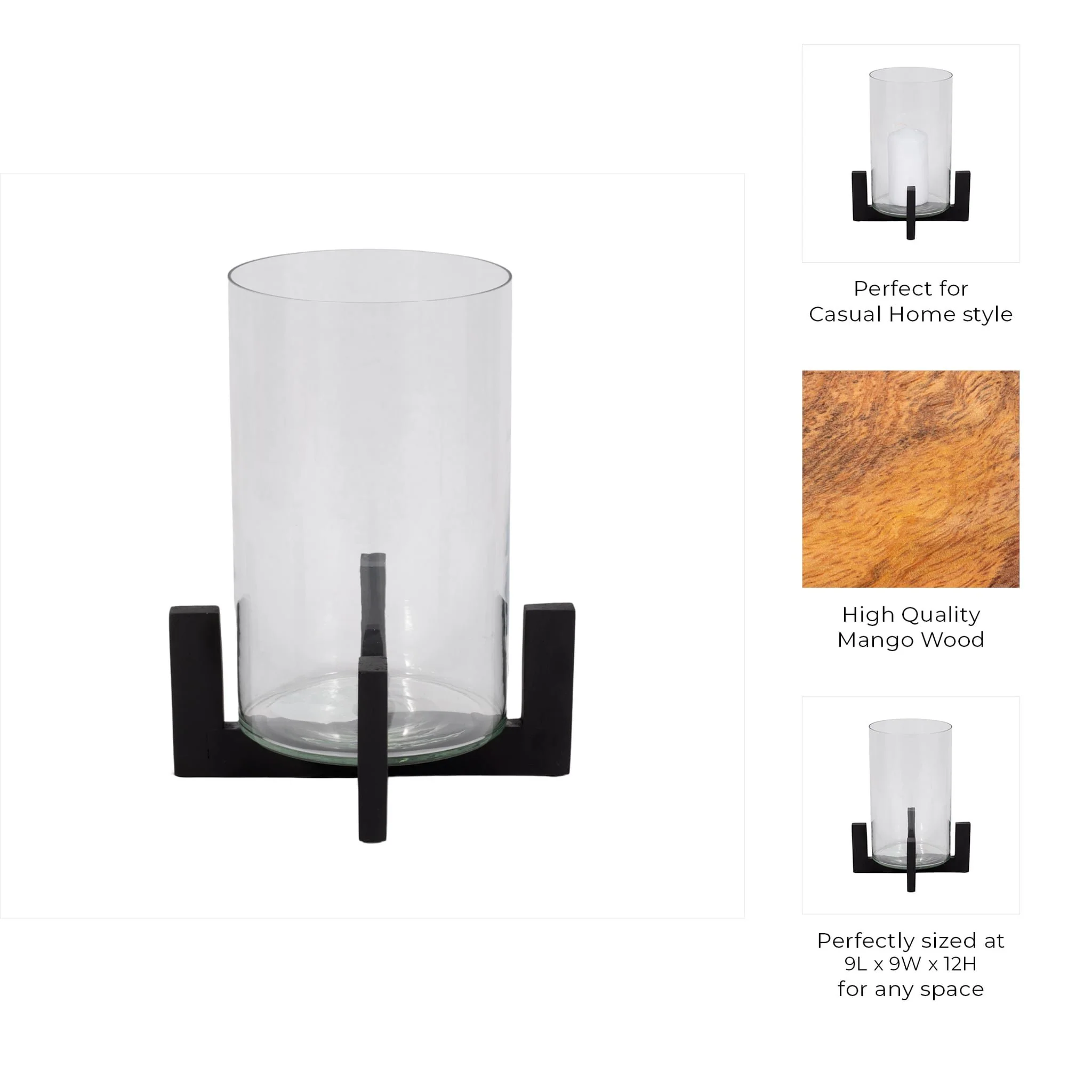 12" Hurricane On Stand, Black - Image 10