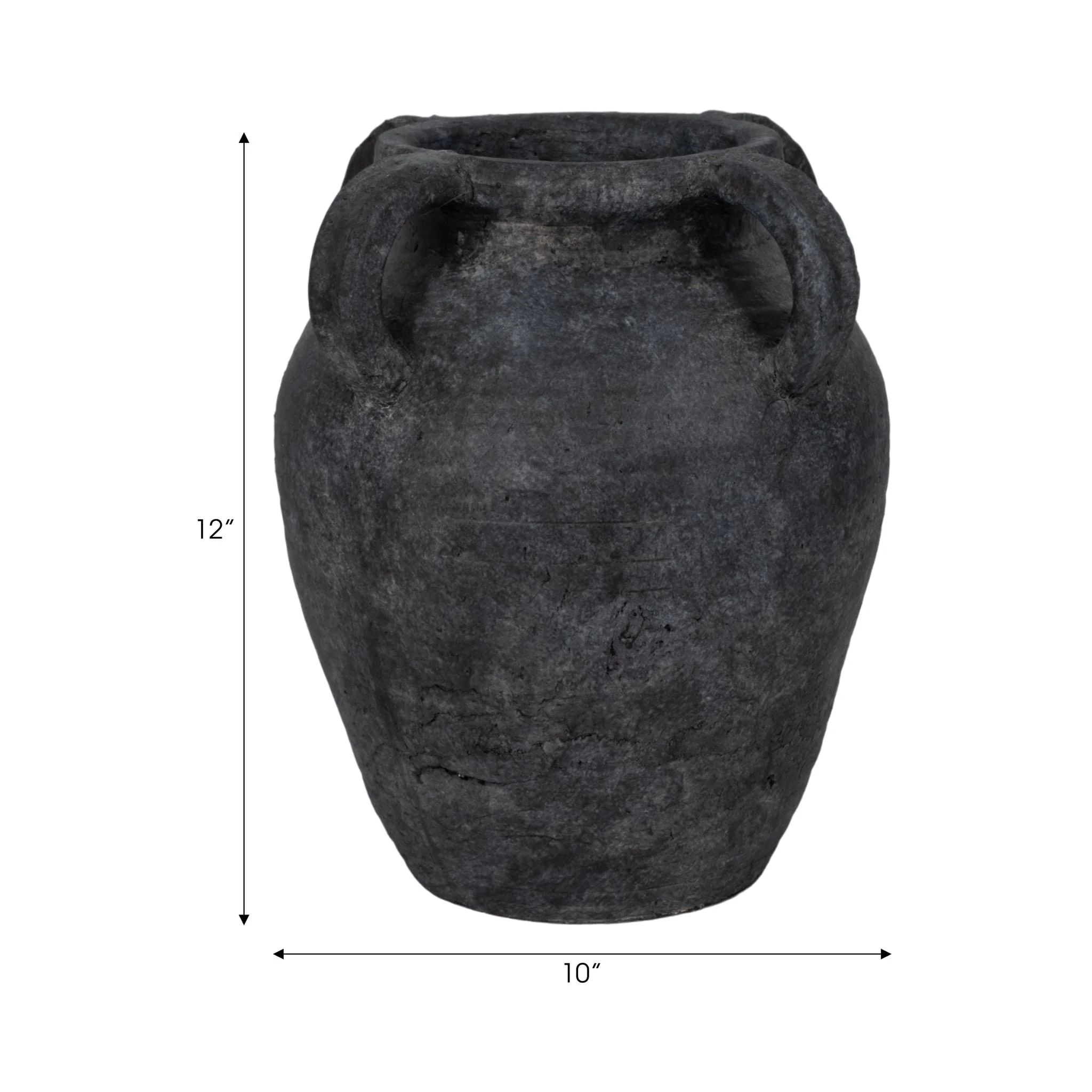 12" Multi Handle Jug, Black - Image 8