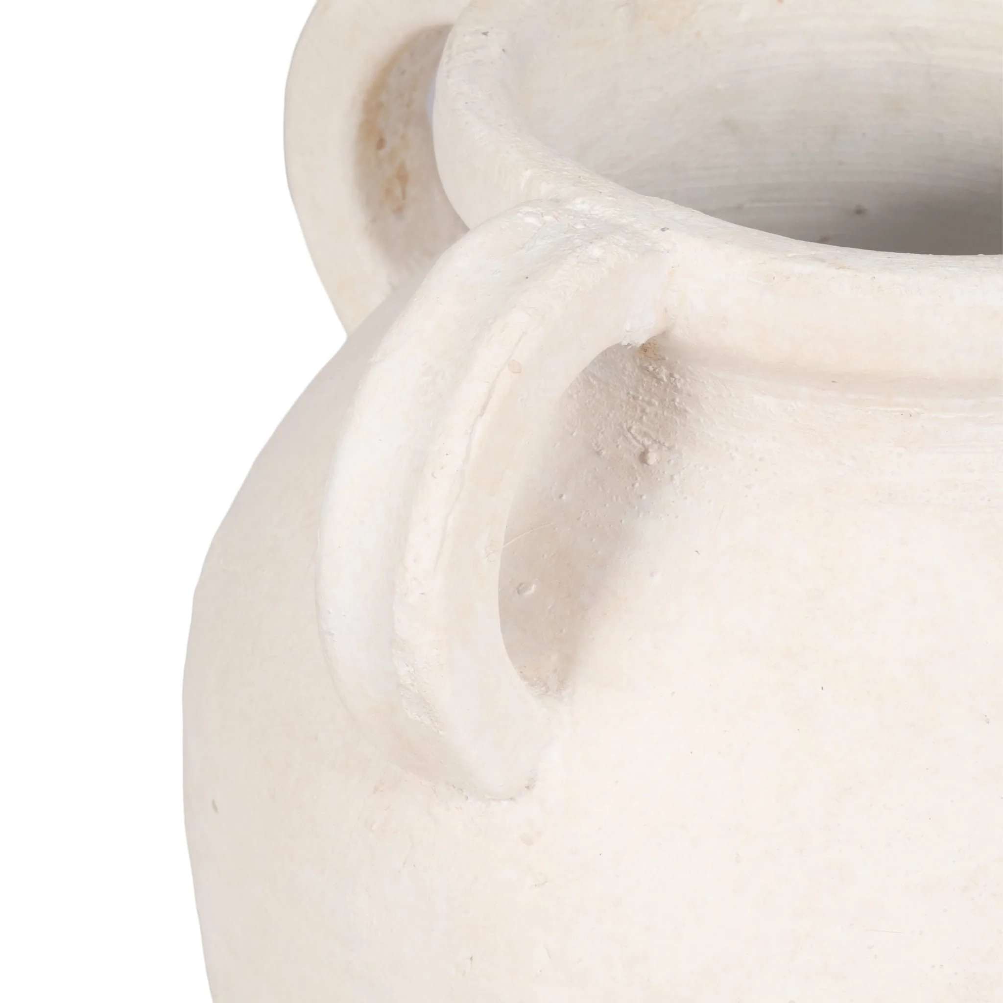 12" Multi Handle Jug, White - Image 4