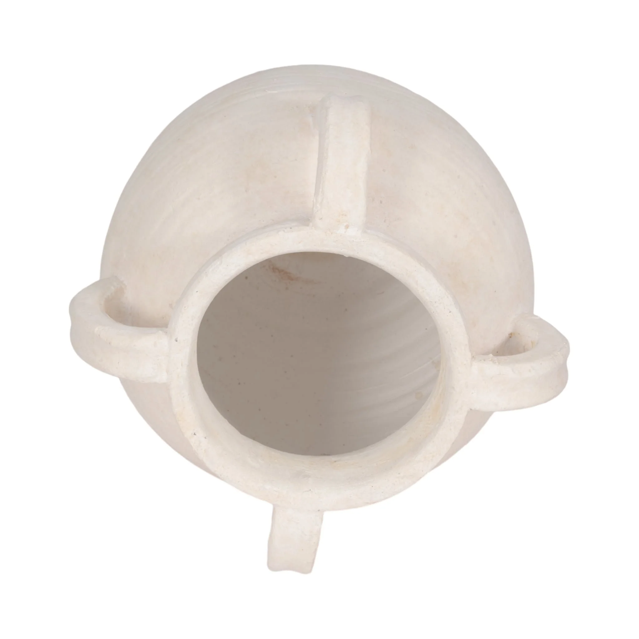 12" Multi Handle Jug, White - Image 5