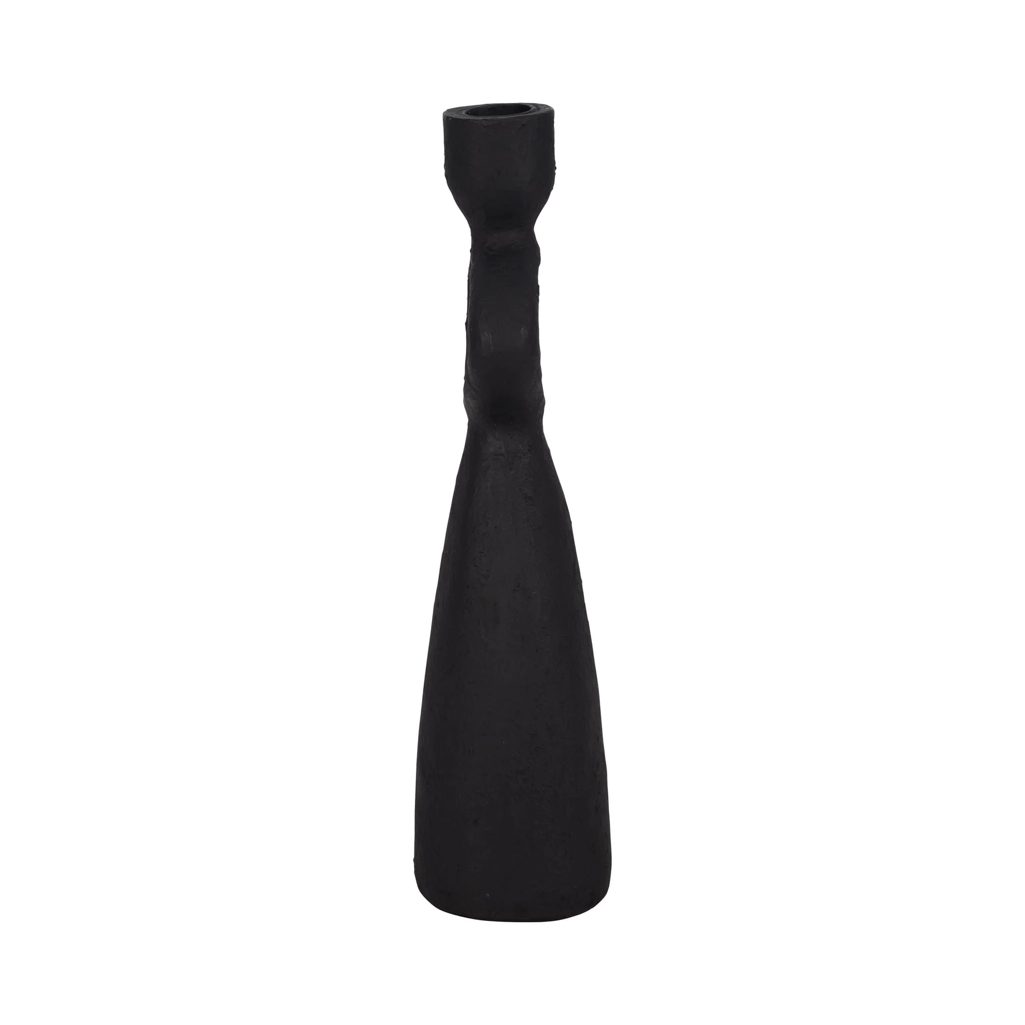 12" Open Cut-out Taper Holder, Black - Image 4