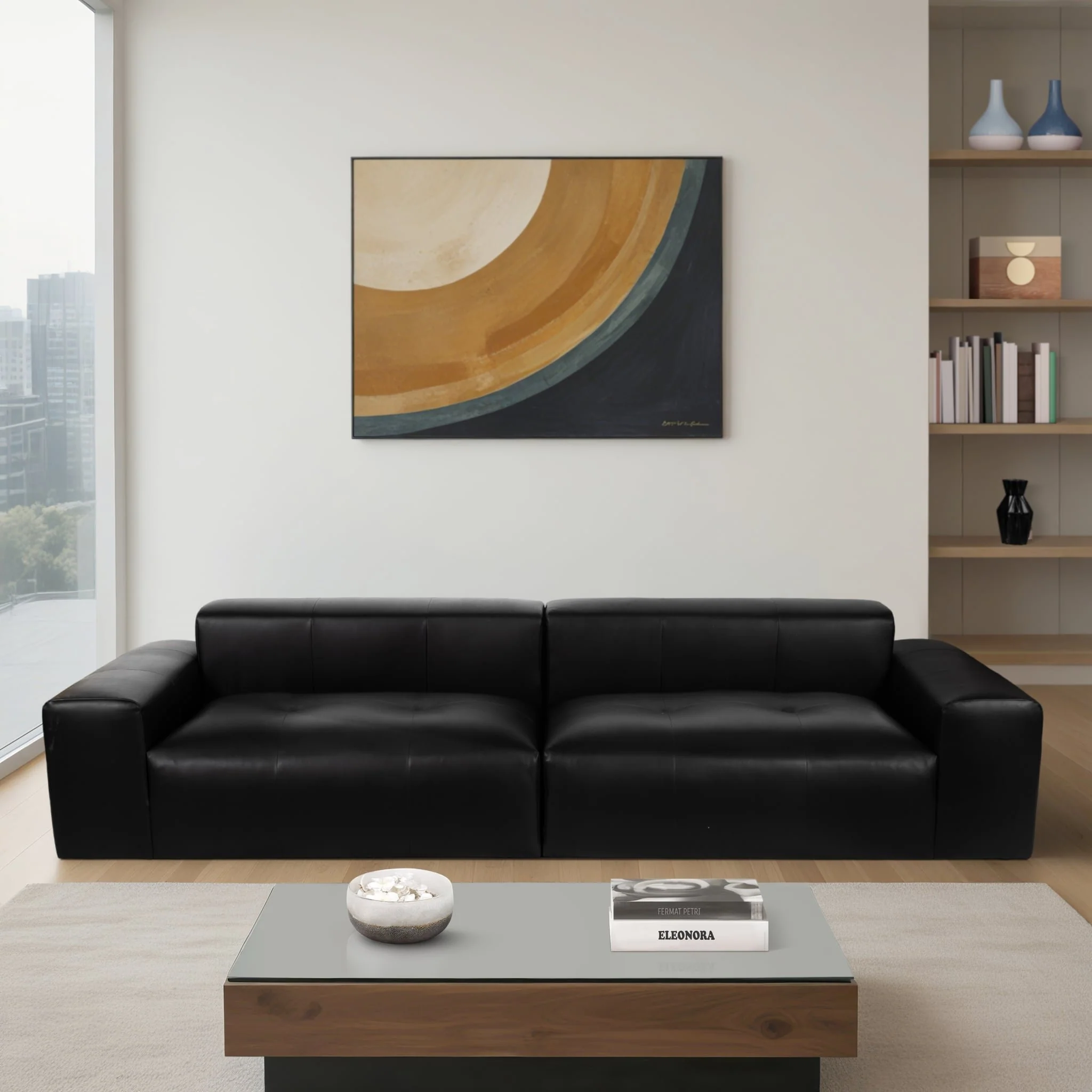 121" Lounge Ii Sofa, Black 2bx - Image 11
