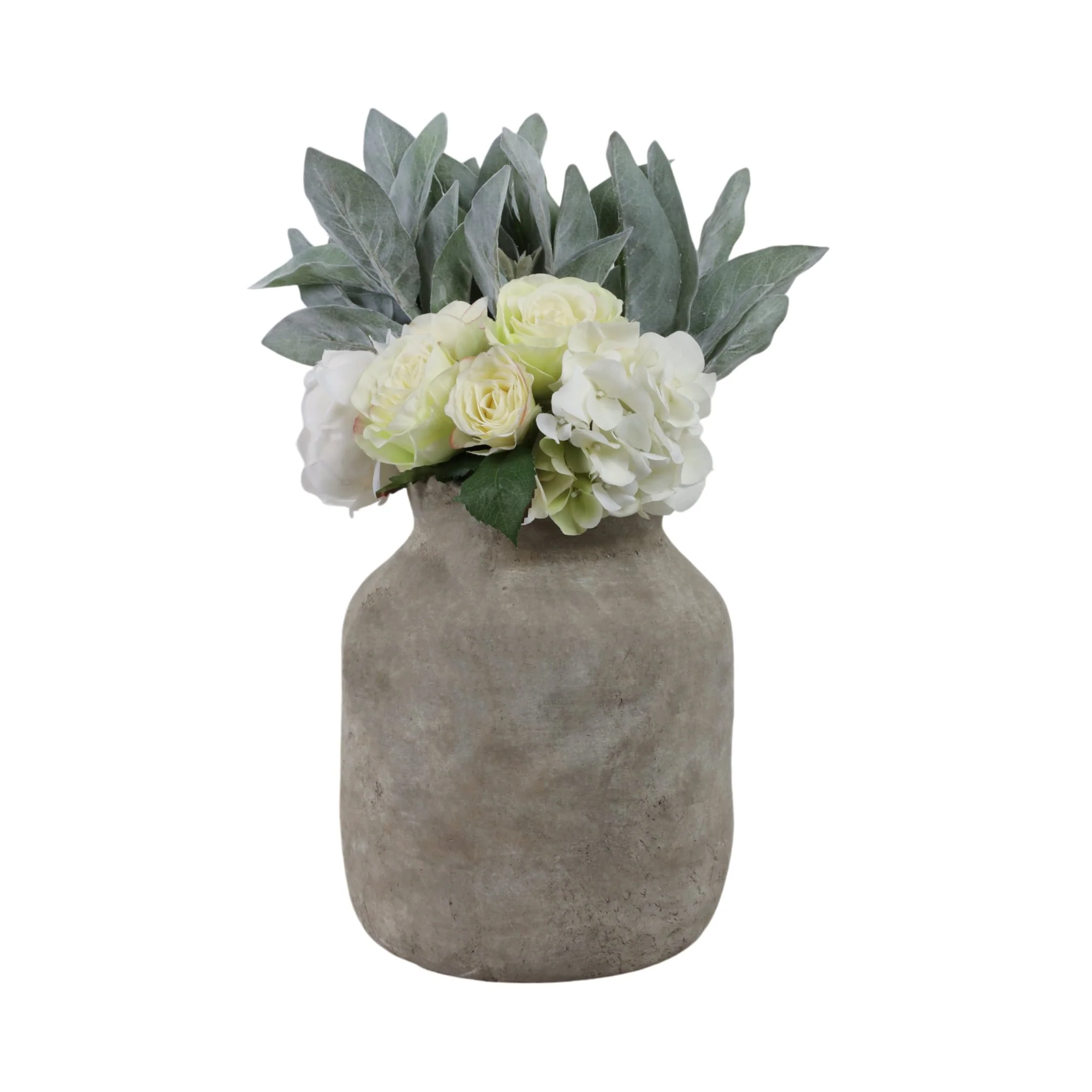 12x10" Milk Vase, Gray - Image 2