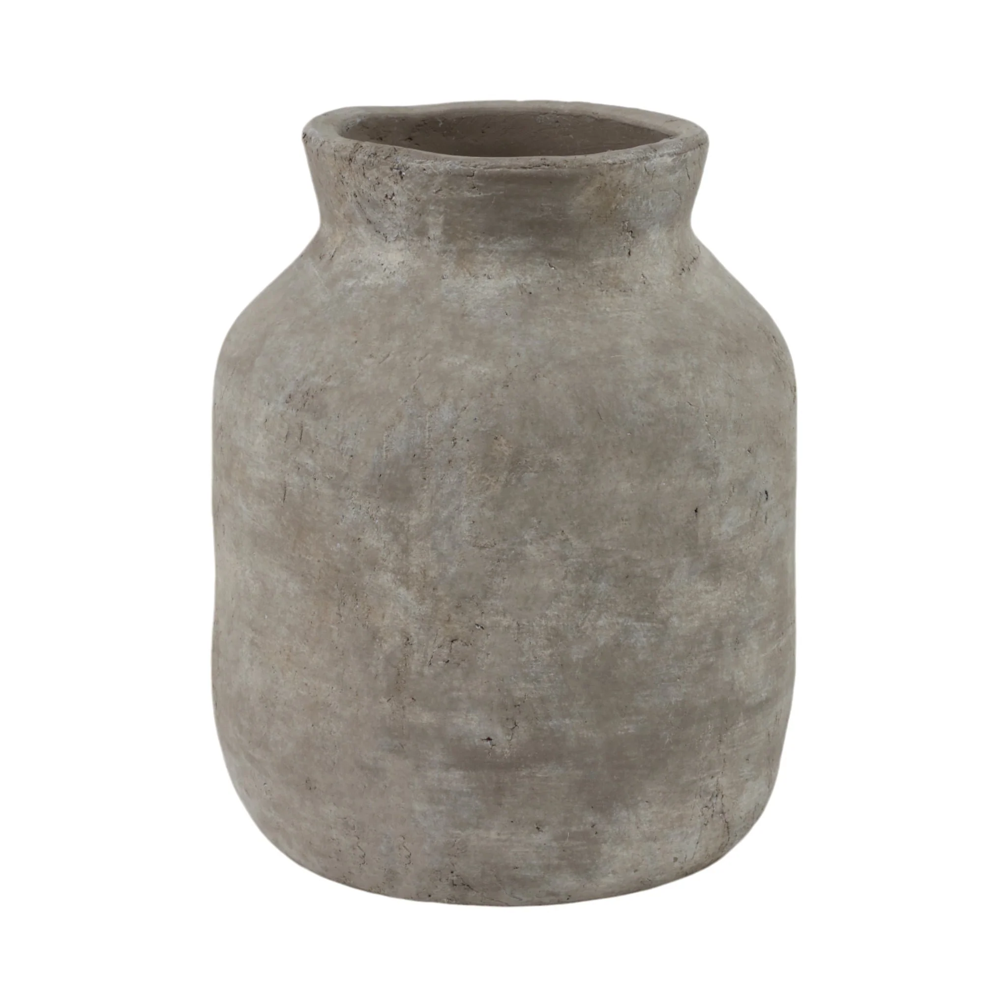 12x10" Milk Vase, Gray - Image 4