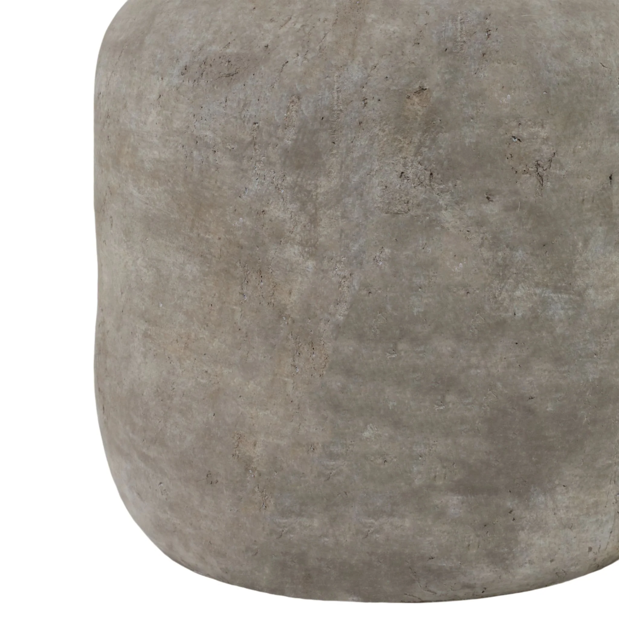 12x10" Milk Vase, Gray - Image 5
