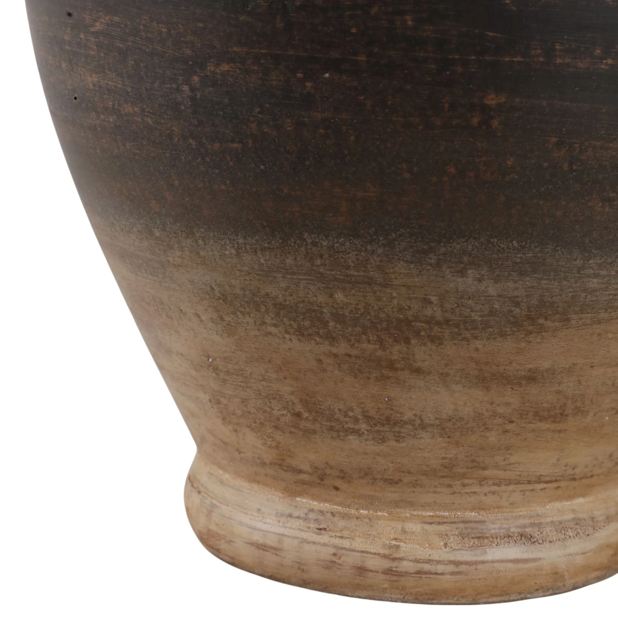 12x10" Traditional Terracotta Vase,chocolate Brown - Image 5