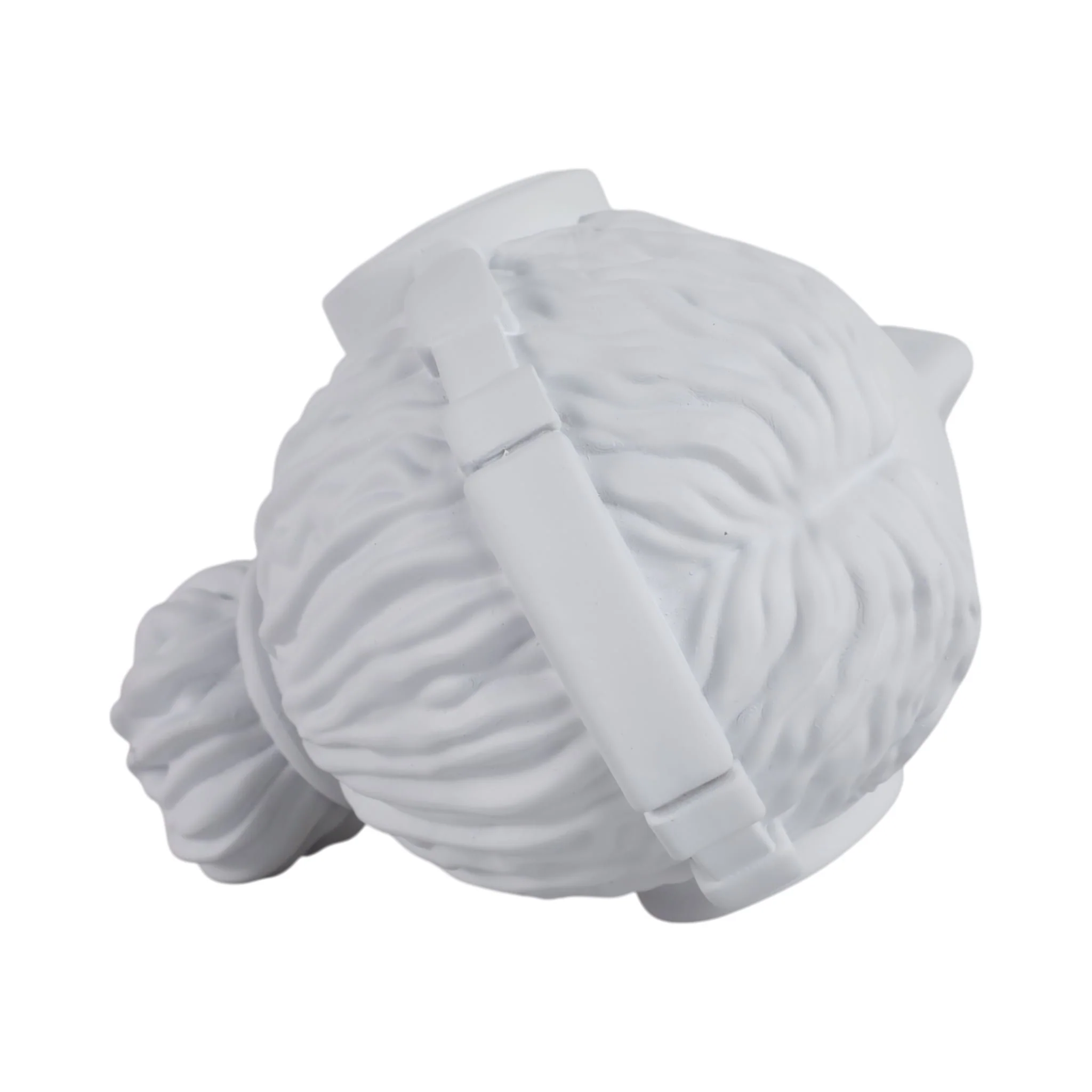 12x8" Modern Grecian With Headphones, White - Image 7