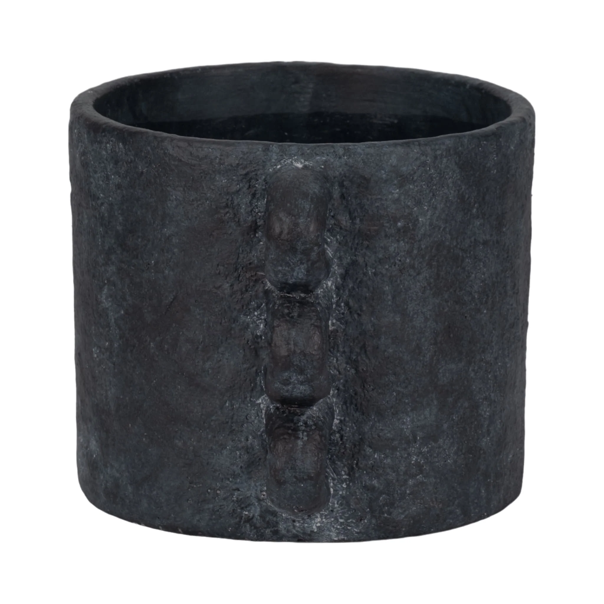 13" Arch Handle Planter, Black - Image 3