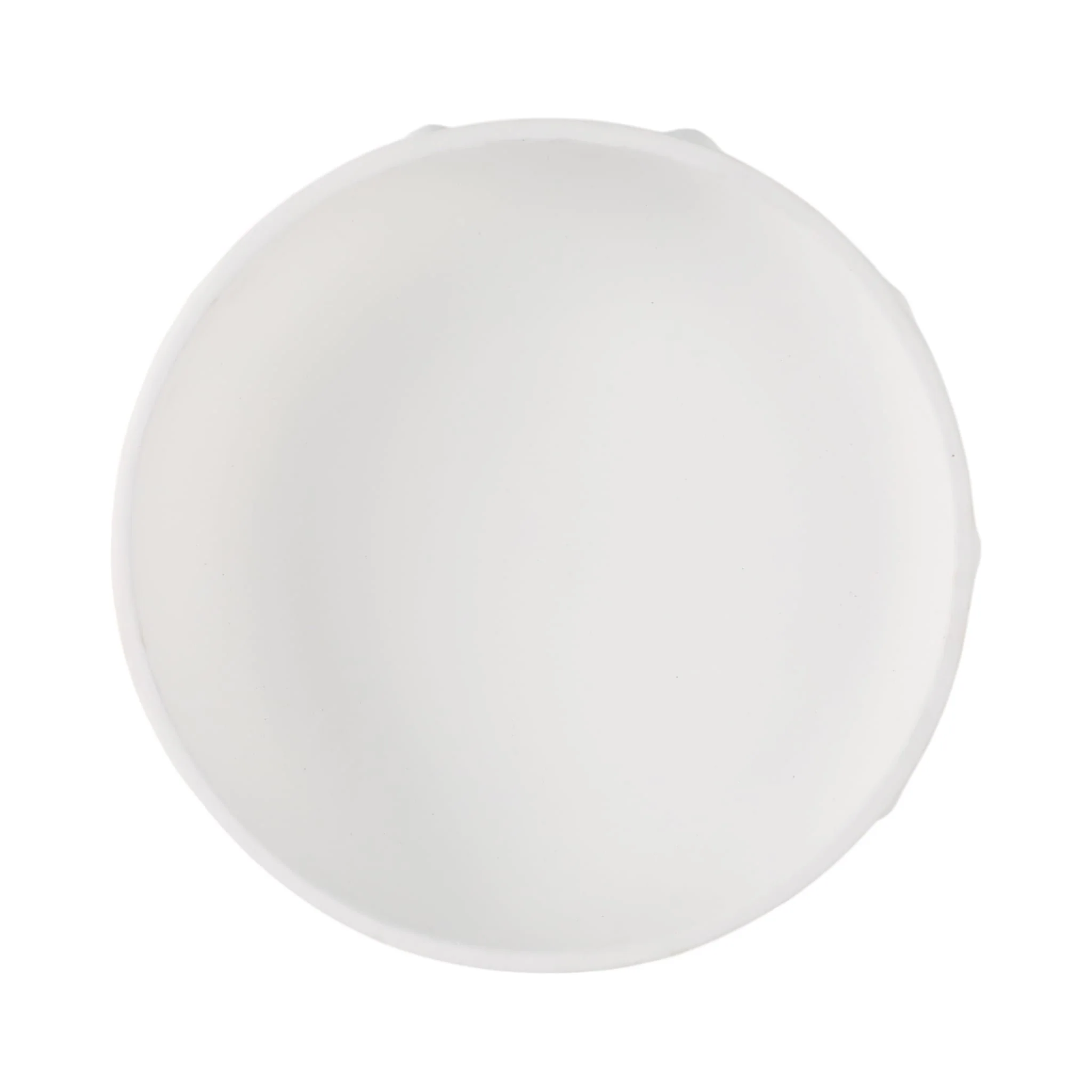 13" Clay Beaded Bowl, White - Image 6