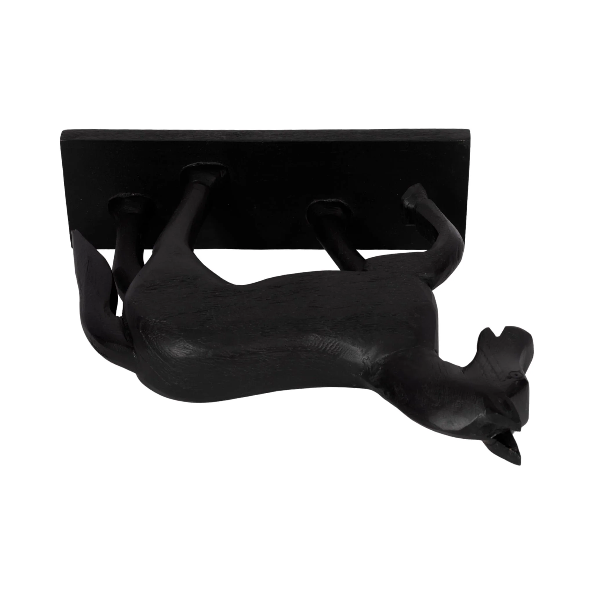 13" Galloping Horse On Base, Black - Image 6