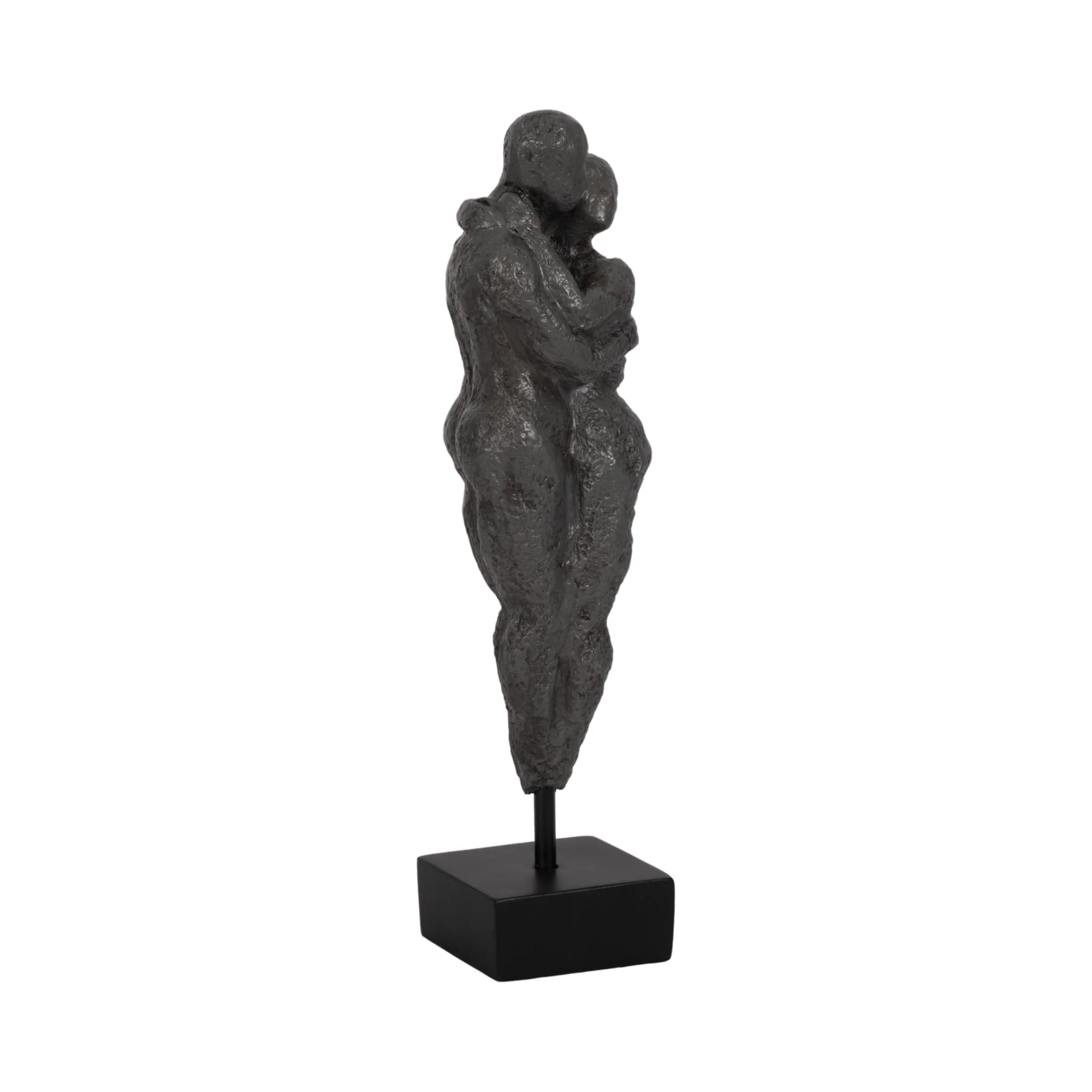 13" Hugging Couple, Black - Image 2