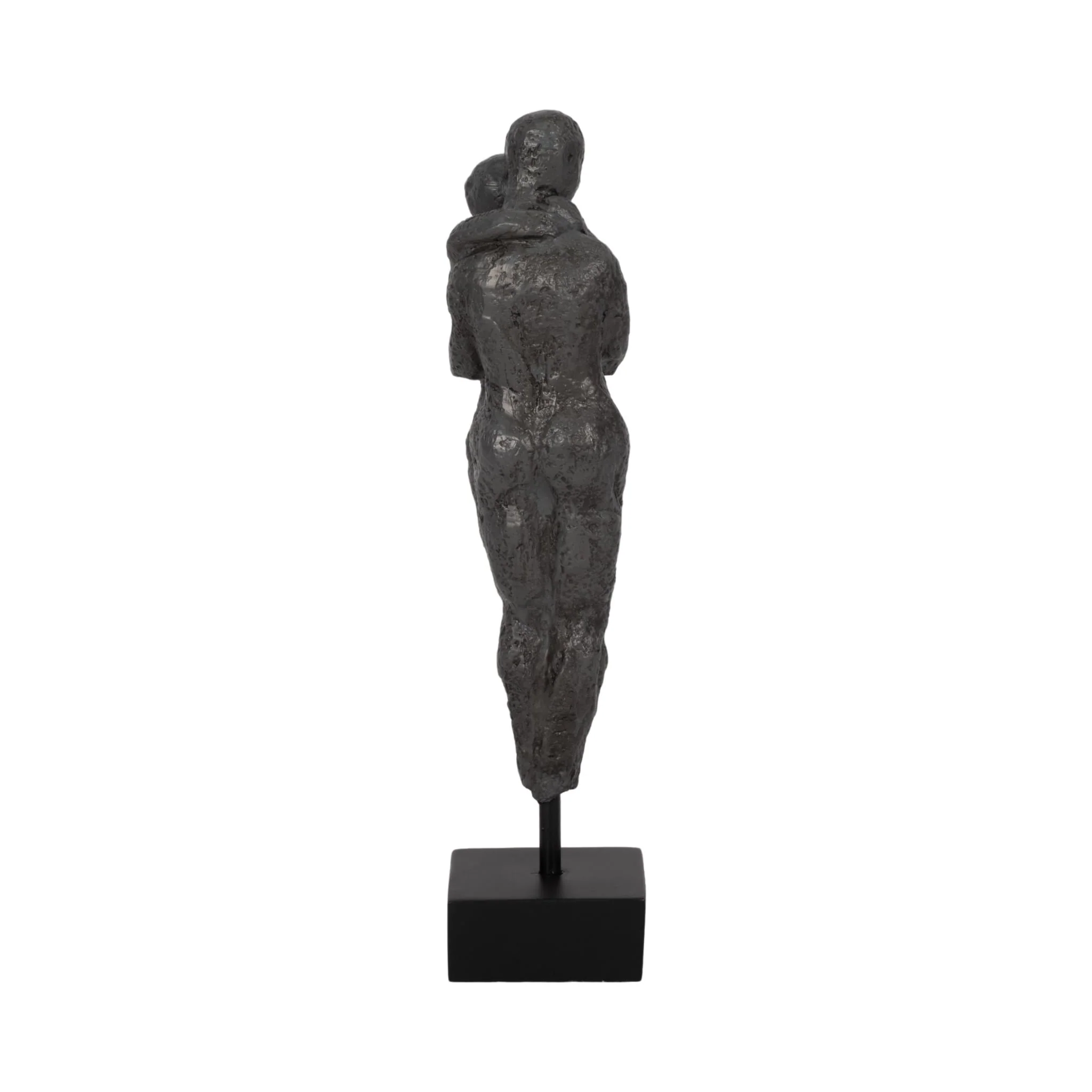 13" Hugging Couple, Black - Image 3