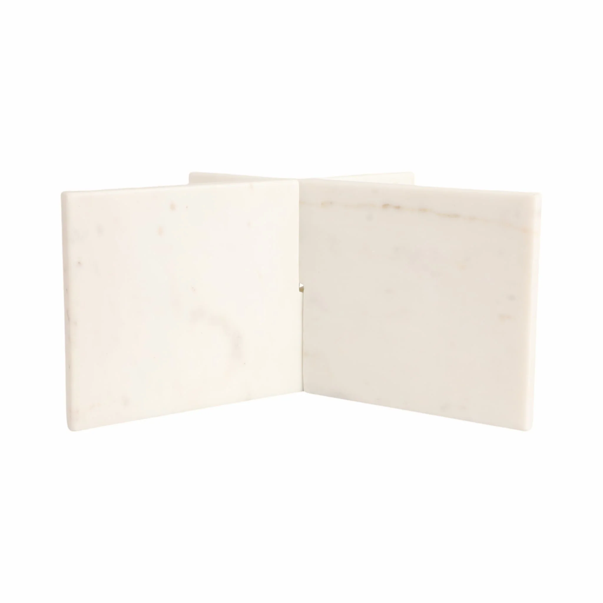 13" Marble Bookstand, White, Kd - Image 7