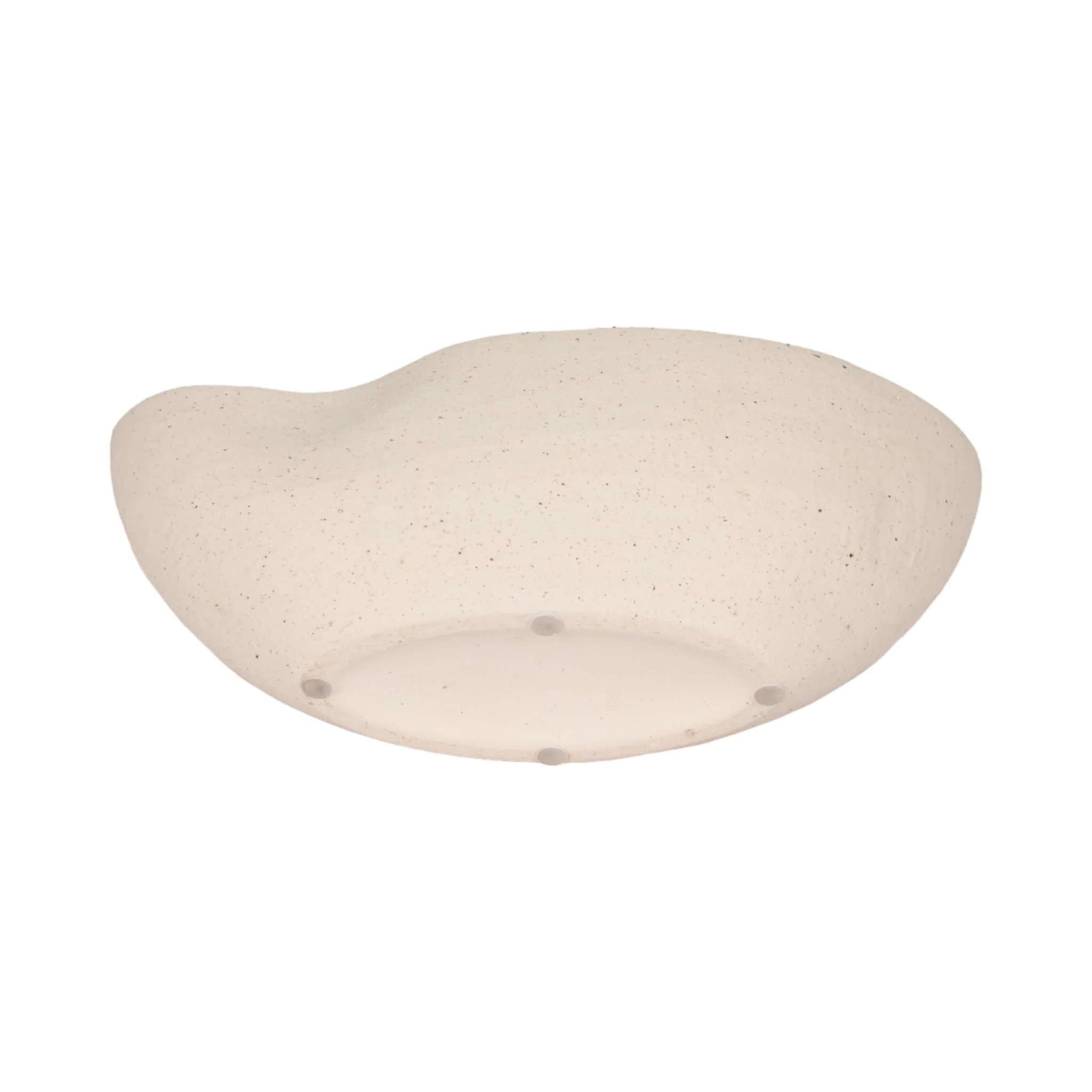 13" Reactive Curvy Oval Bowl, Blue/white - Image 7