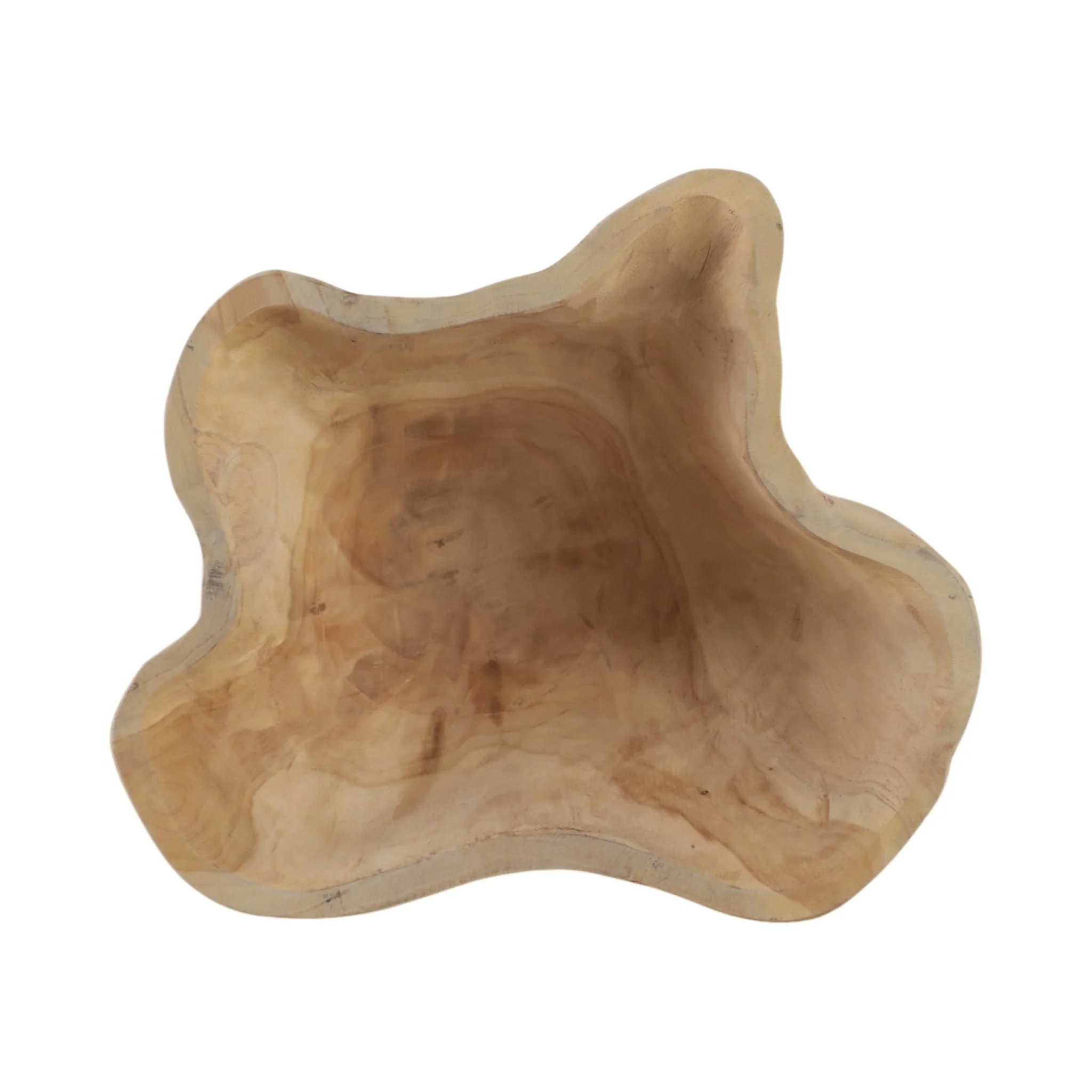 13" Teak Root Bowl, Natural - Image 6