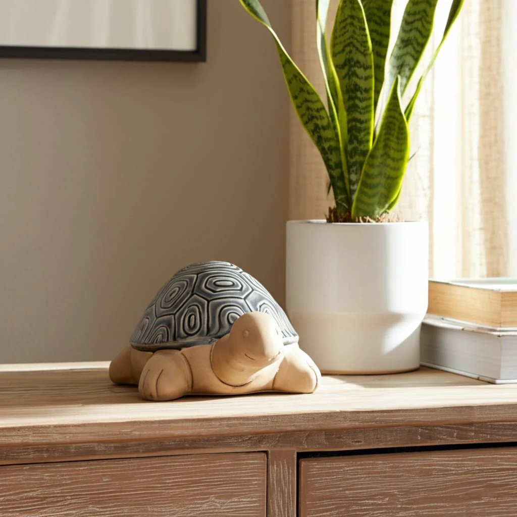 13" Tortoise Deco, Gray - Image 11