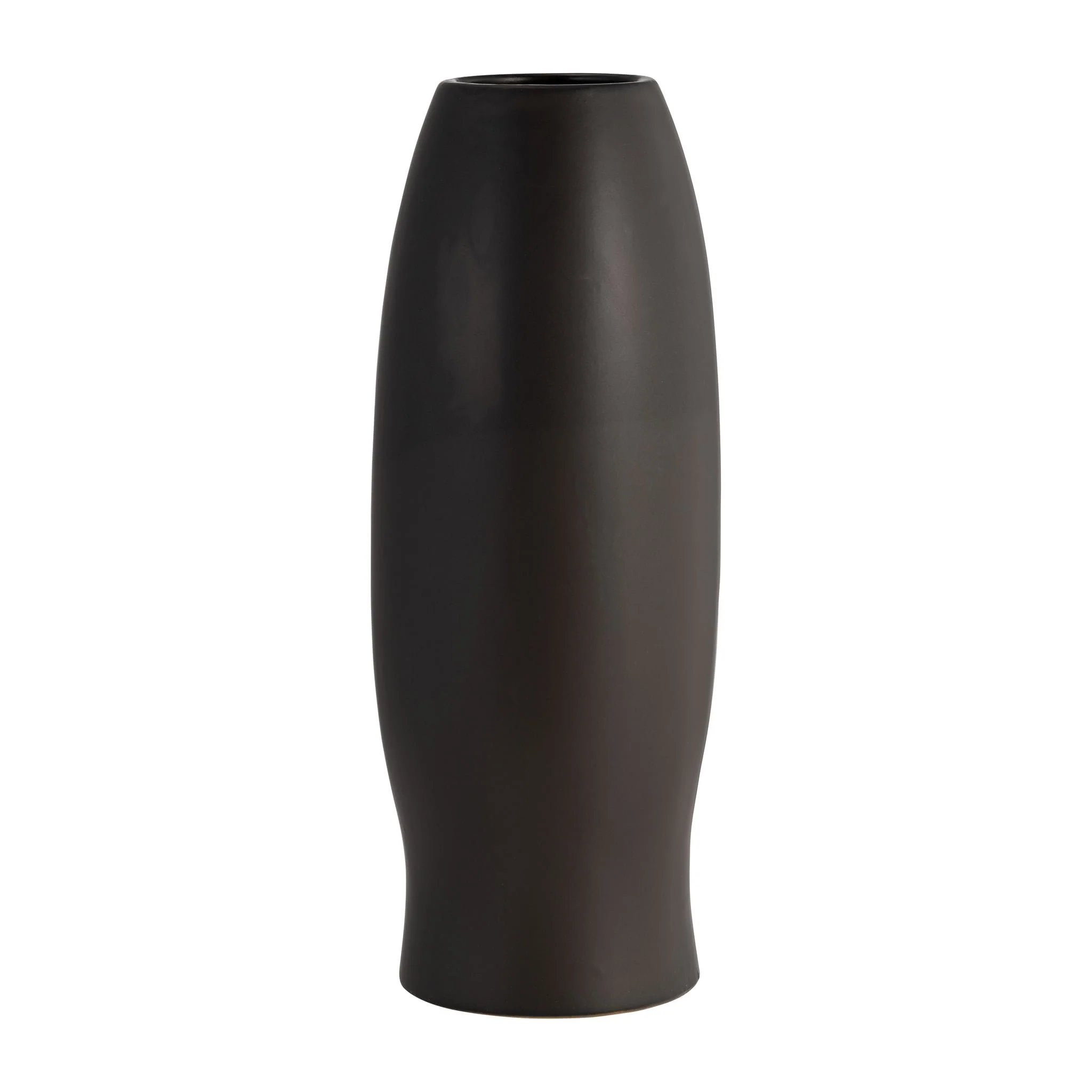 14"h Face Vase, Black - Image 4
