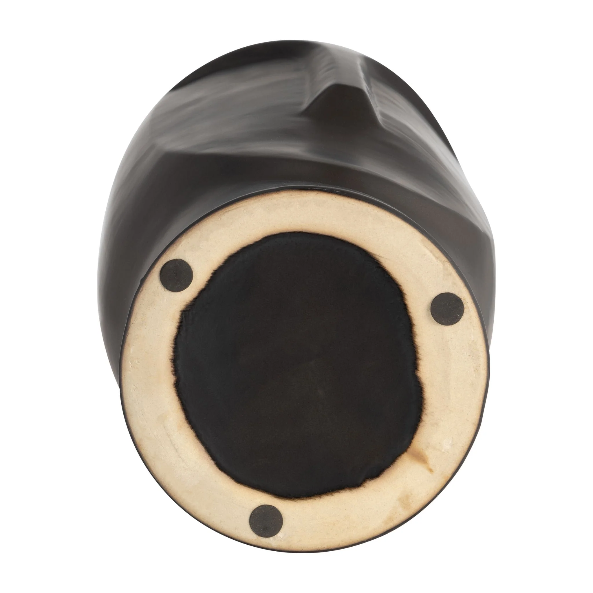 14"h Face Vase, Black - Image 7