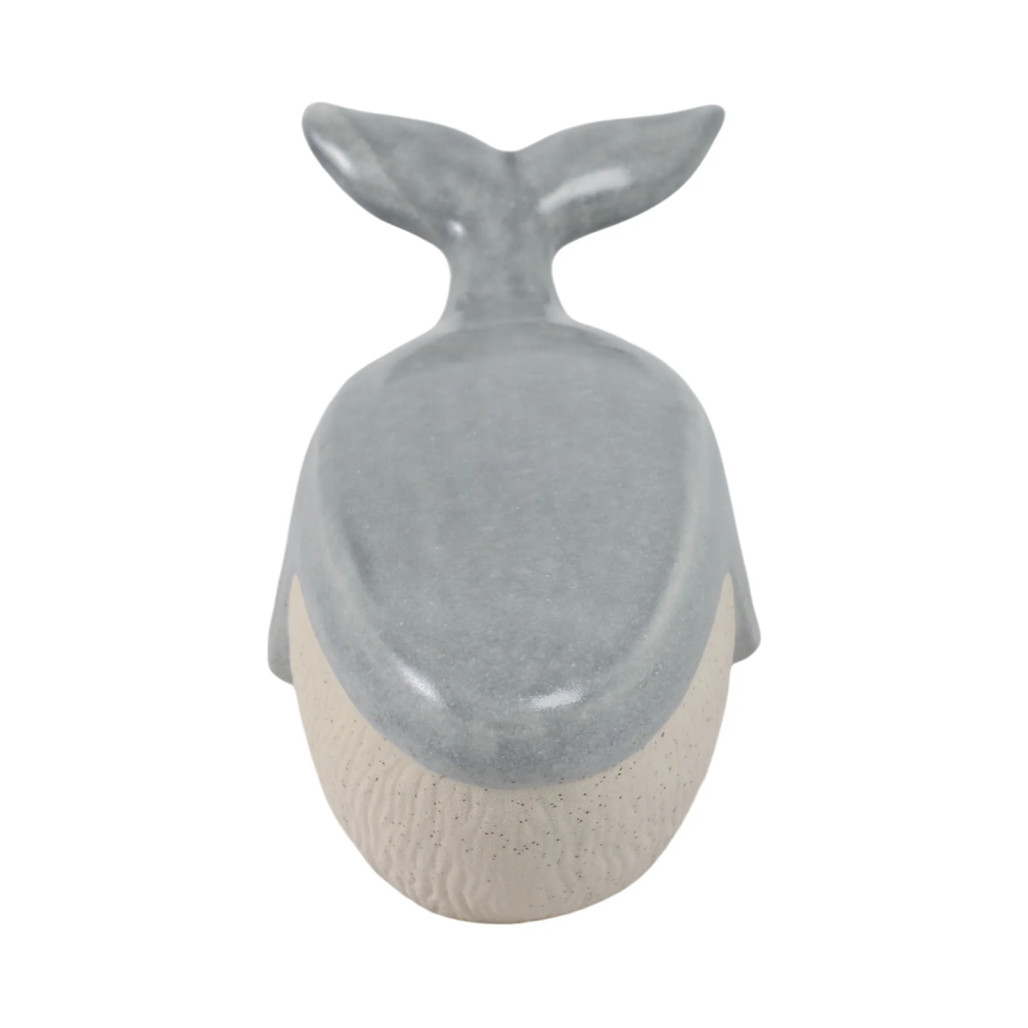 14x6 Whale Figurine, Blue/ivory - Image 3